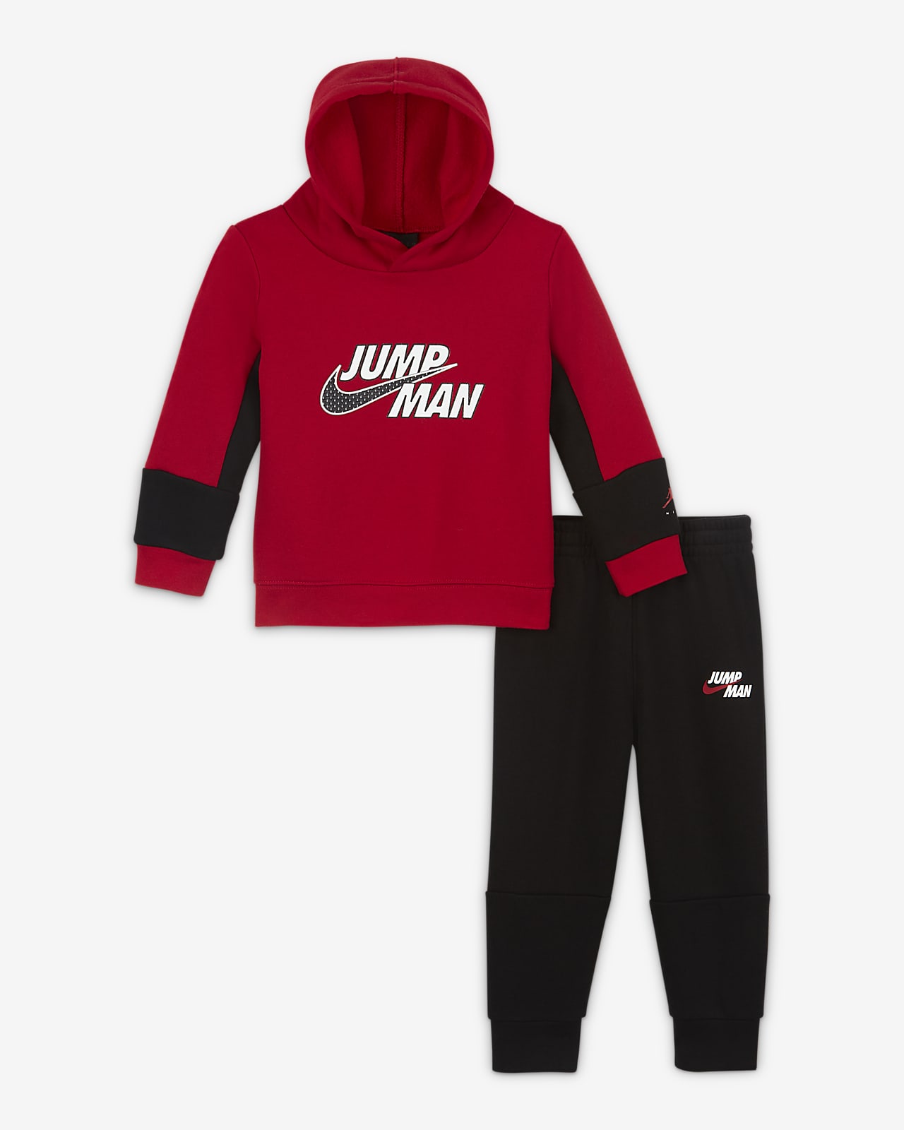 Ensemble sweat à capuche et pantalon Jordan pour Bébé (12 - 24 mois). Nike  LU