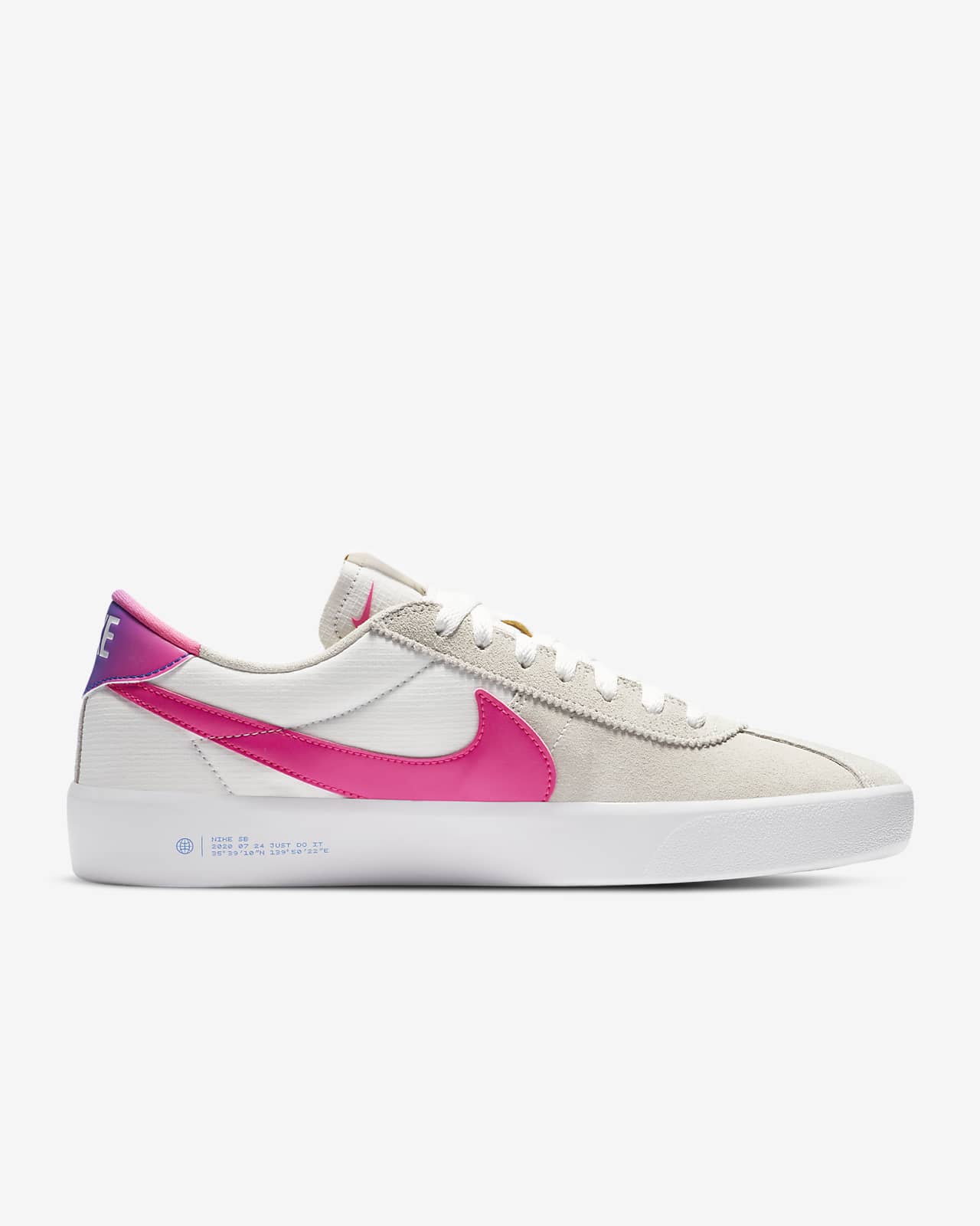 Nike SB Bruin React T skatesko. Nike NO Nike Sportswear Ryggsekk Just Do It Pink BlastPink Blast