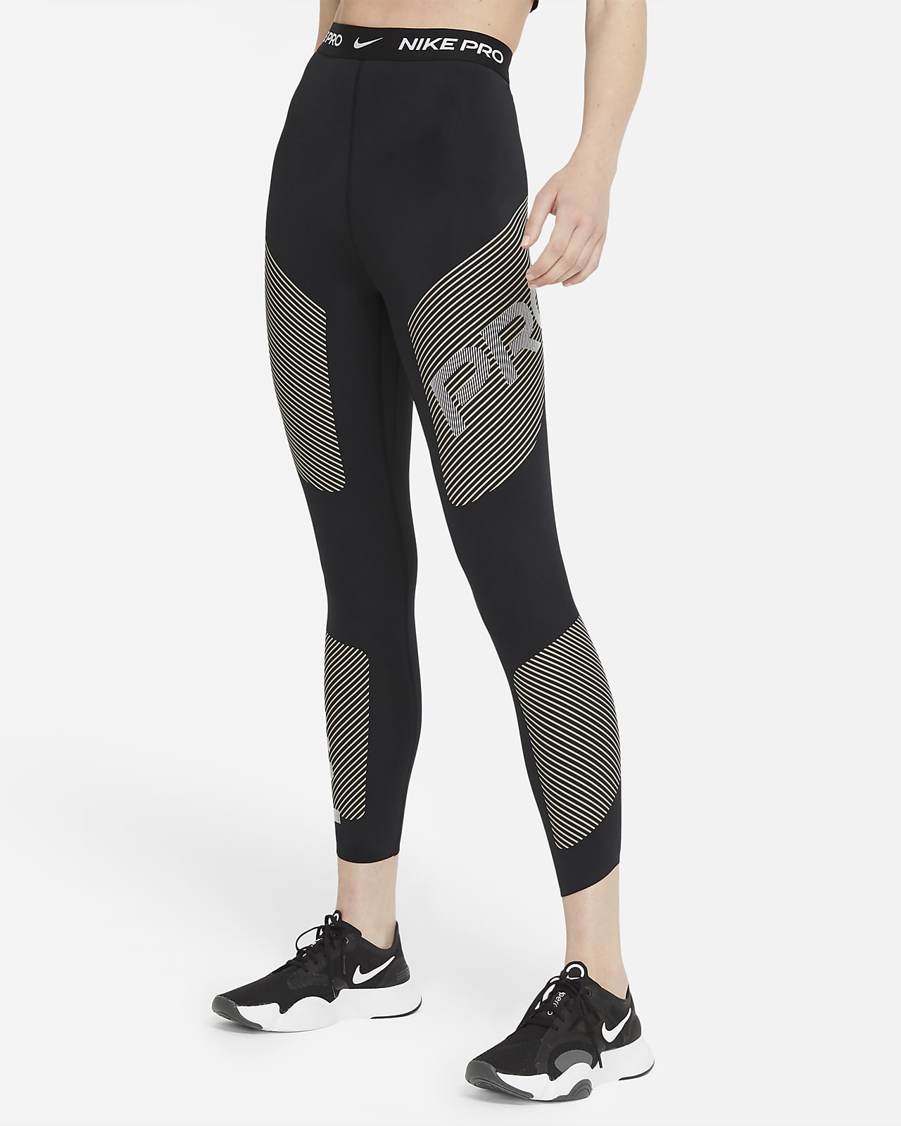 high waisted nike pro leggings