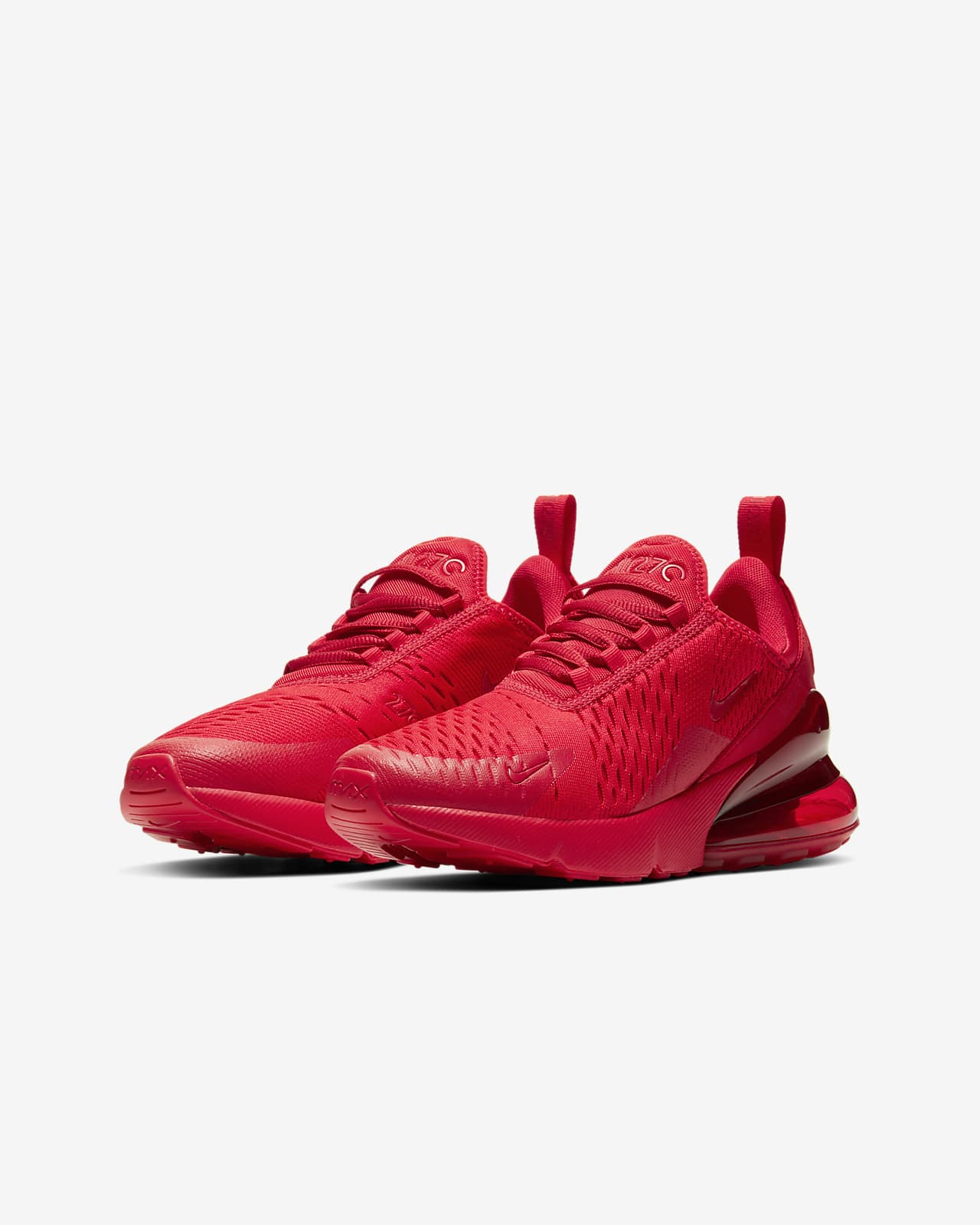 red kid nikes