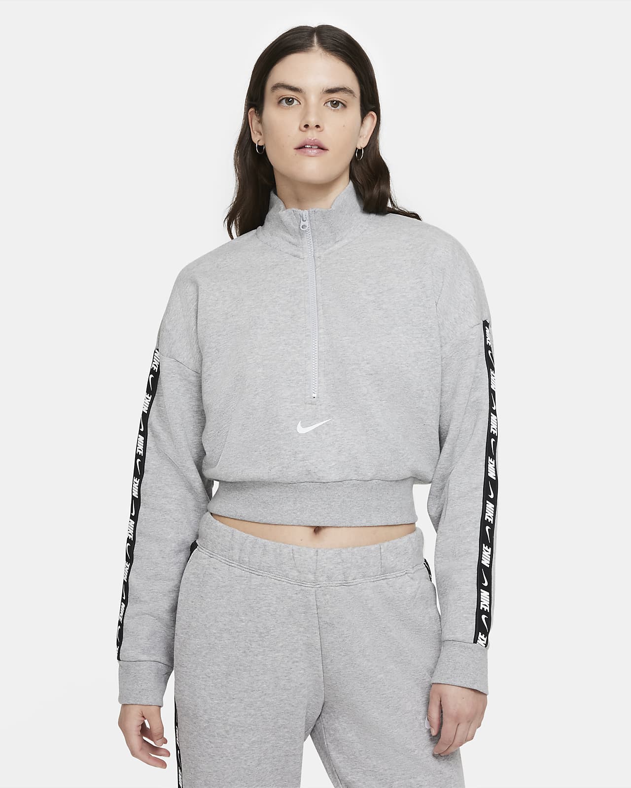 Nike Sportswear Essential Camiseta corta de tejido Fleece - Mujer. Nike ES