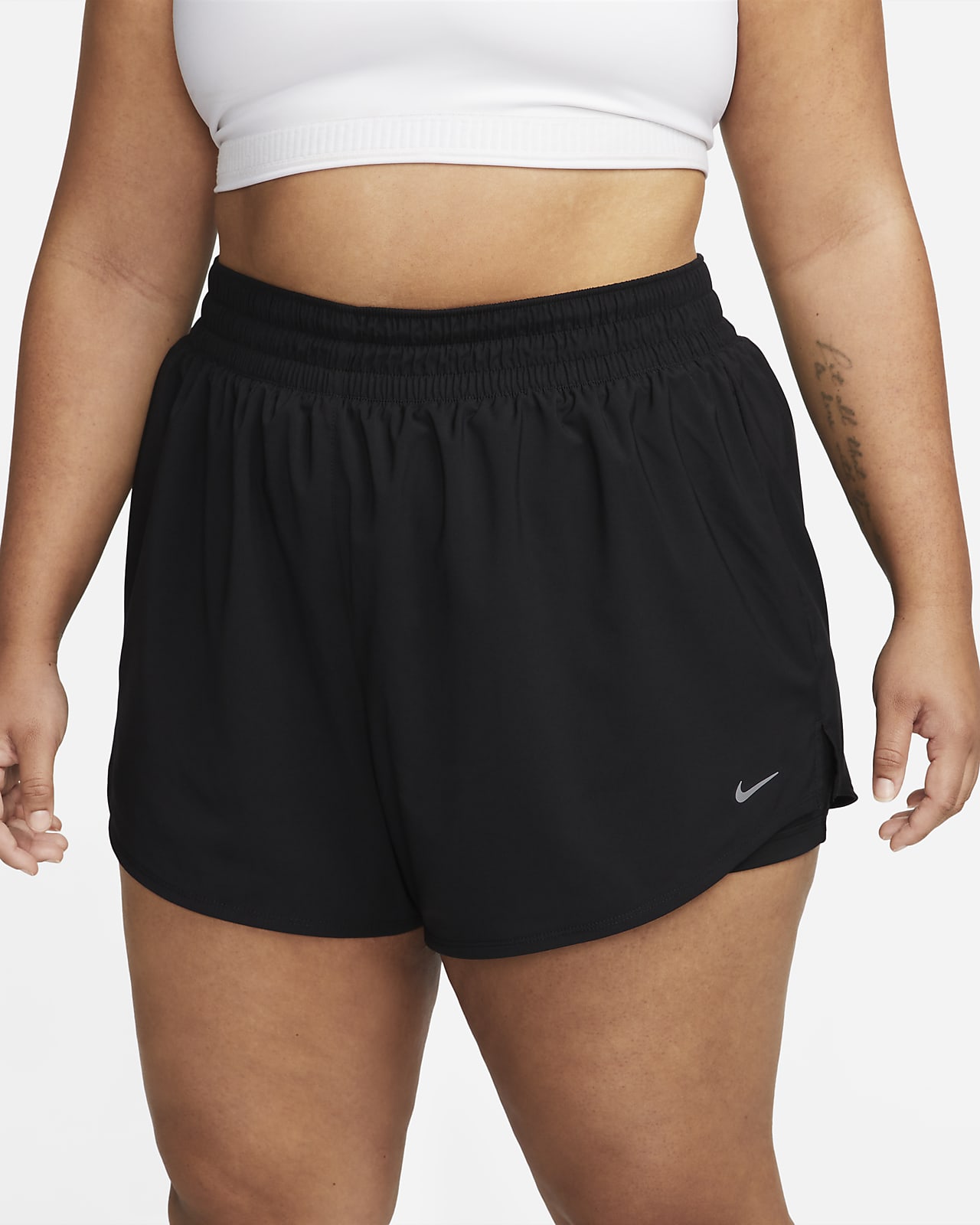 Masaccio Viva Generalmente Nike Dri-FIT One Women's High-Rise 3" 2-in-1 Shorts (Plus). Nike.com