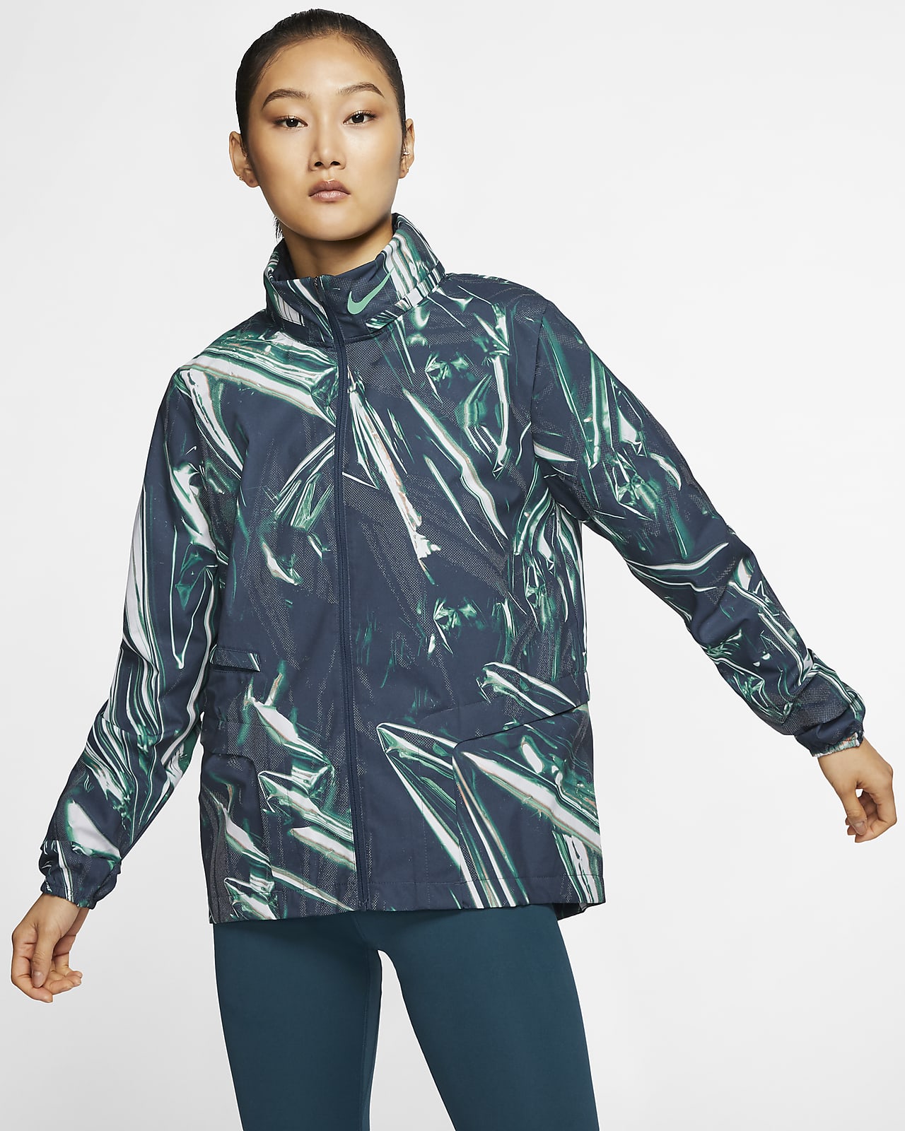 giacca running donna nike