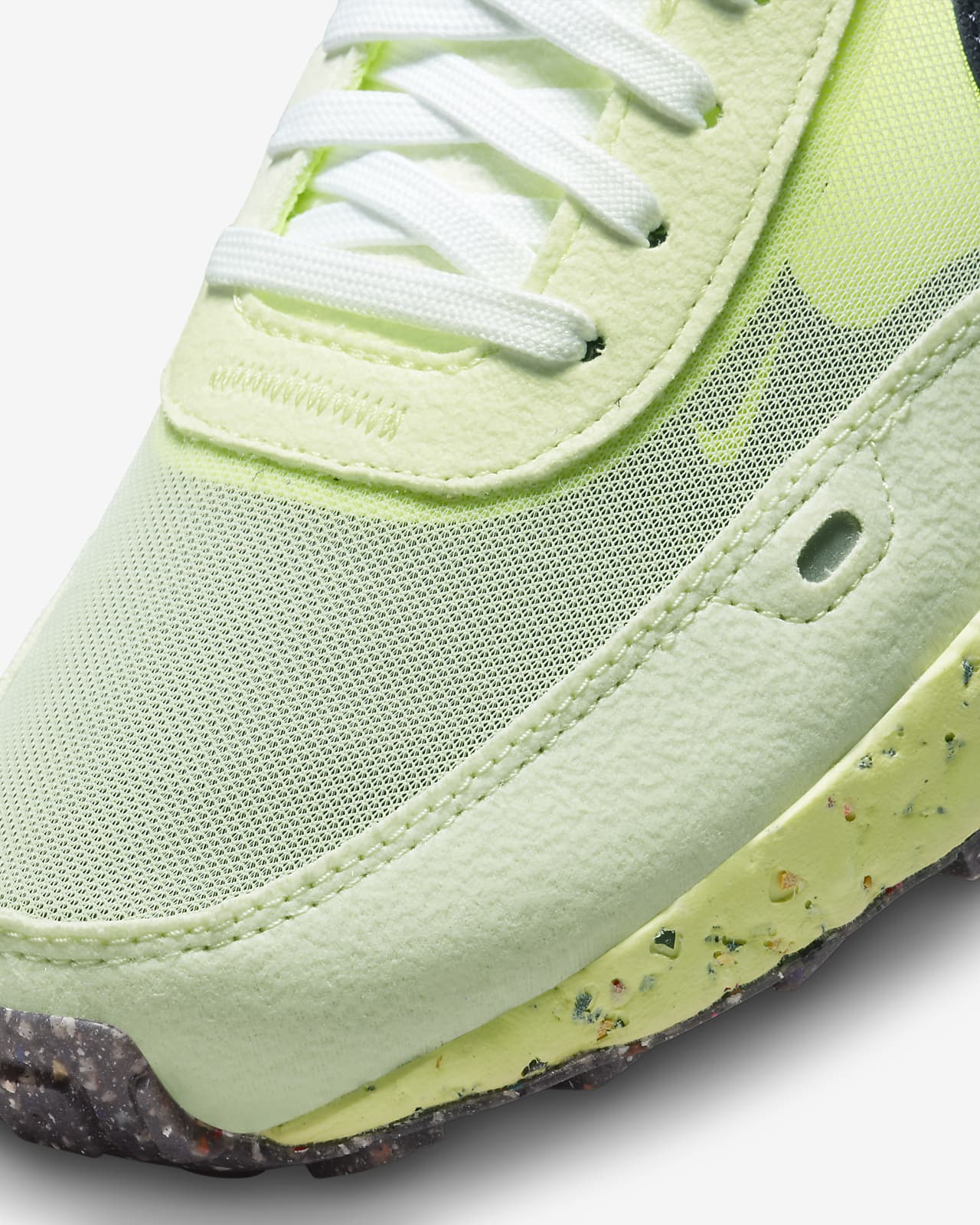 nike waffle one crater lime