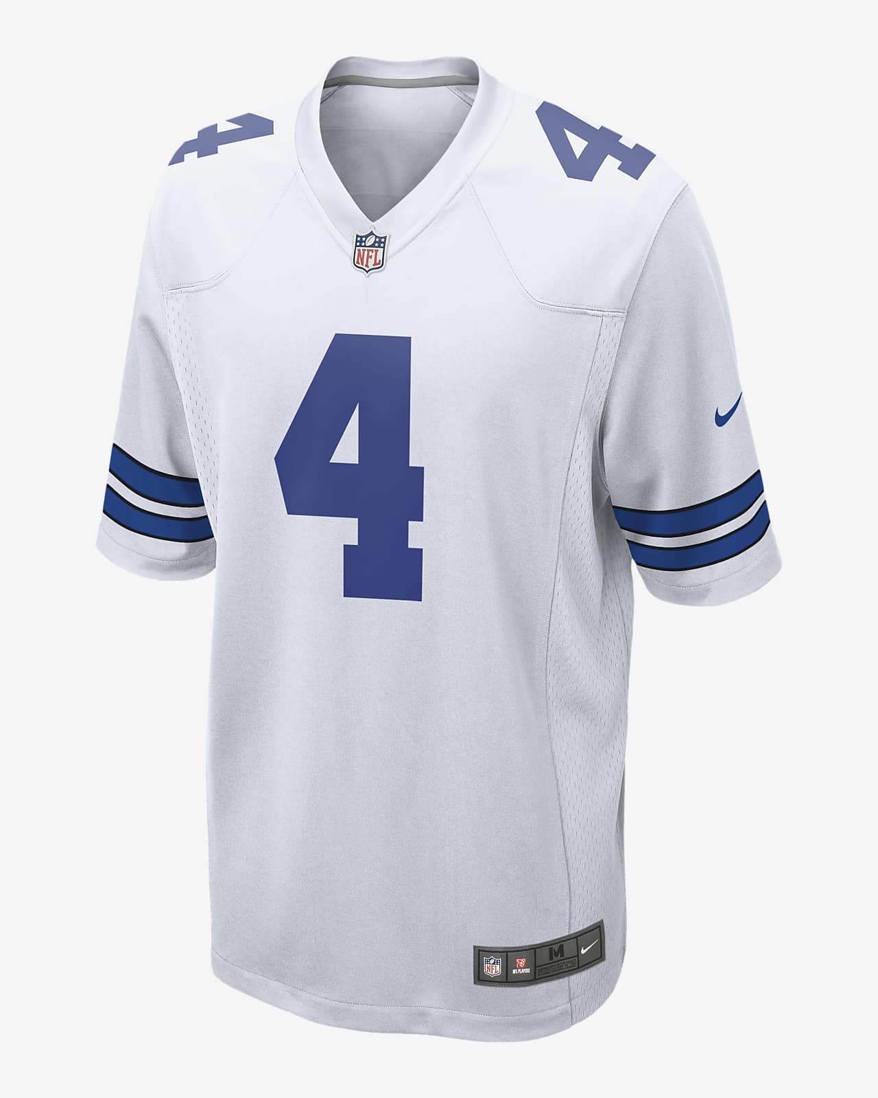 NFL Dallas Cowboys (Dak Prescott) Men's Game Football Jersey