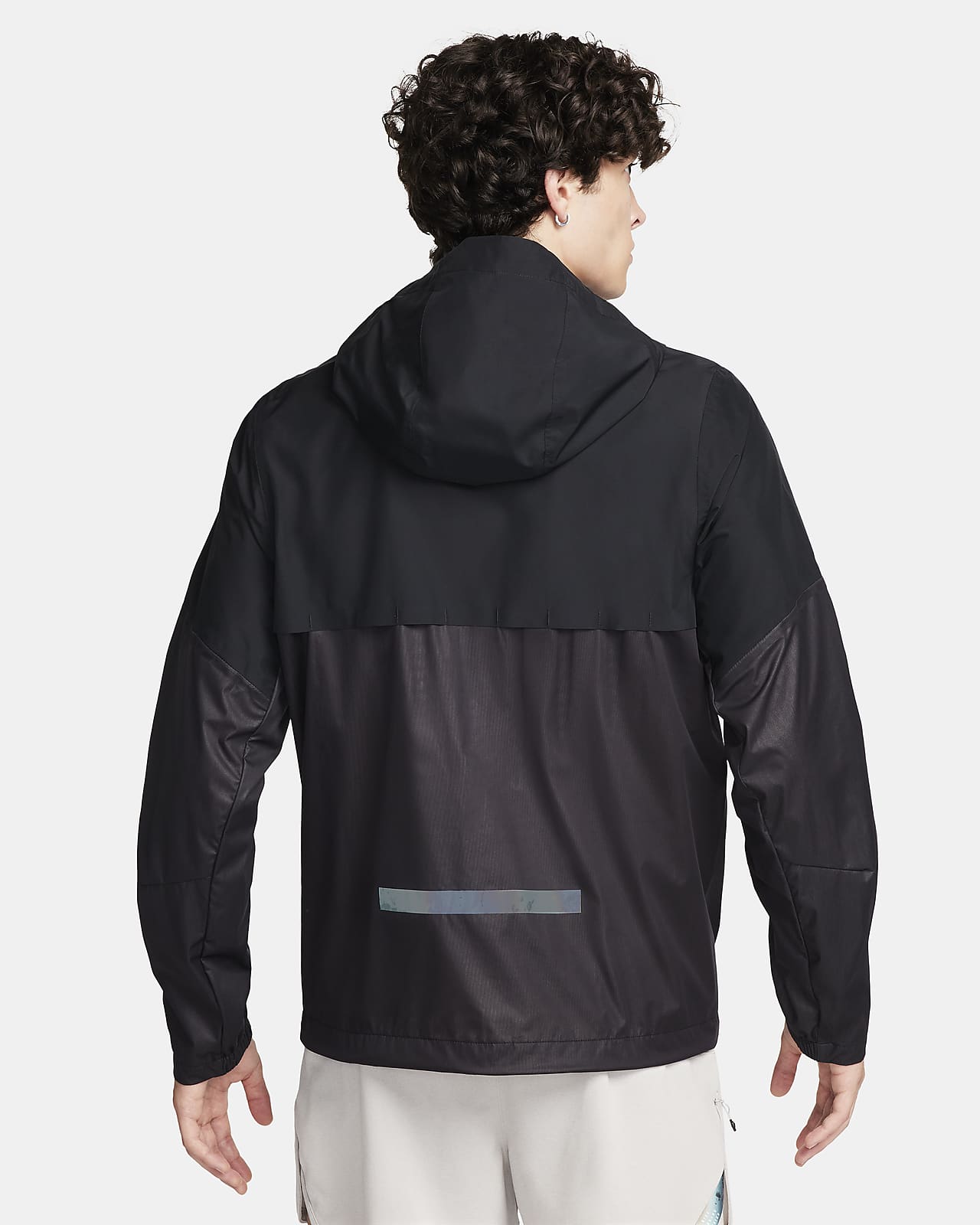 Men's Storm-Fit Windrunner Jacket (010- Black/Black/Reflective