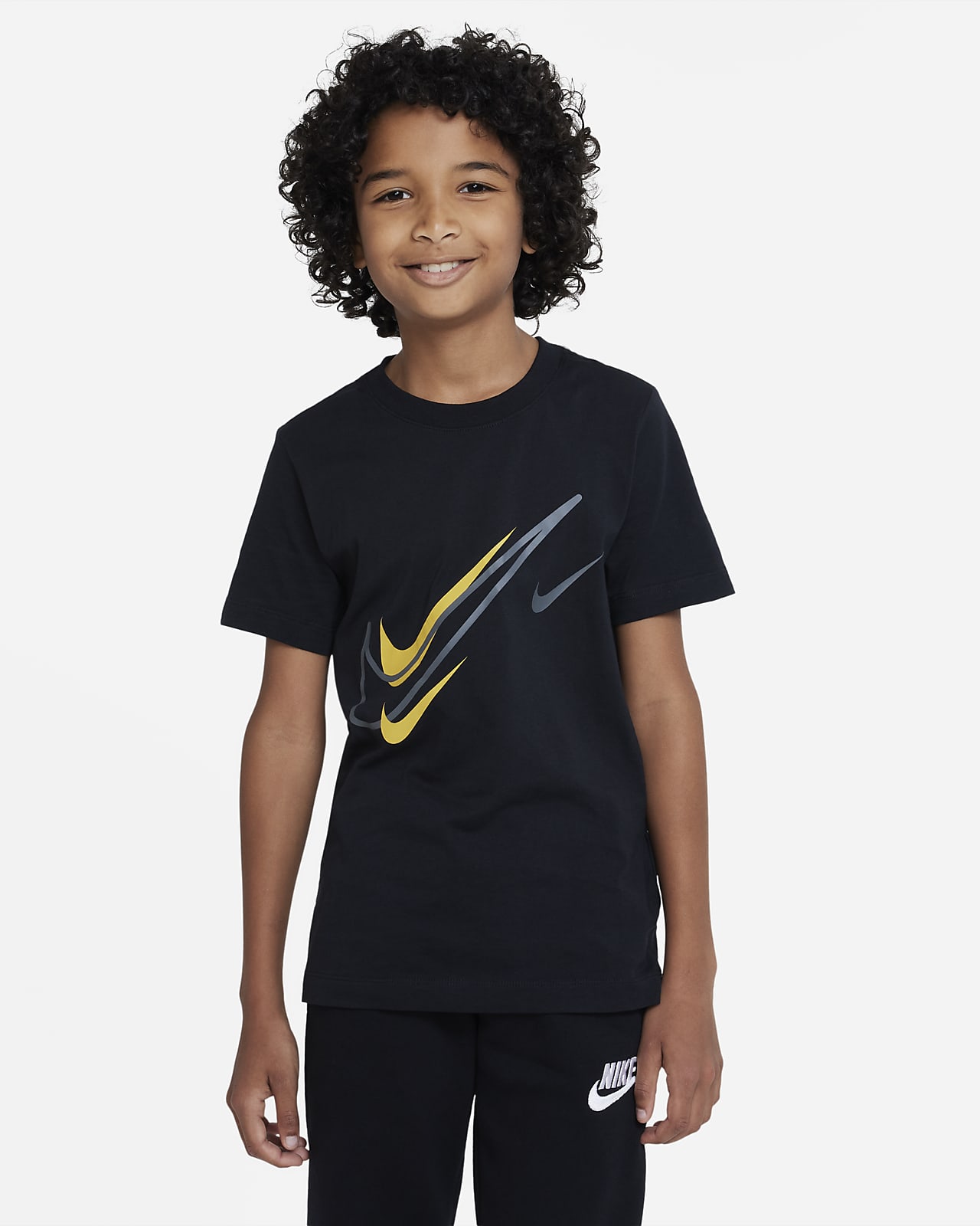 Nike Sportswear T-shirt voor jongens. Nike NL