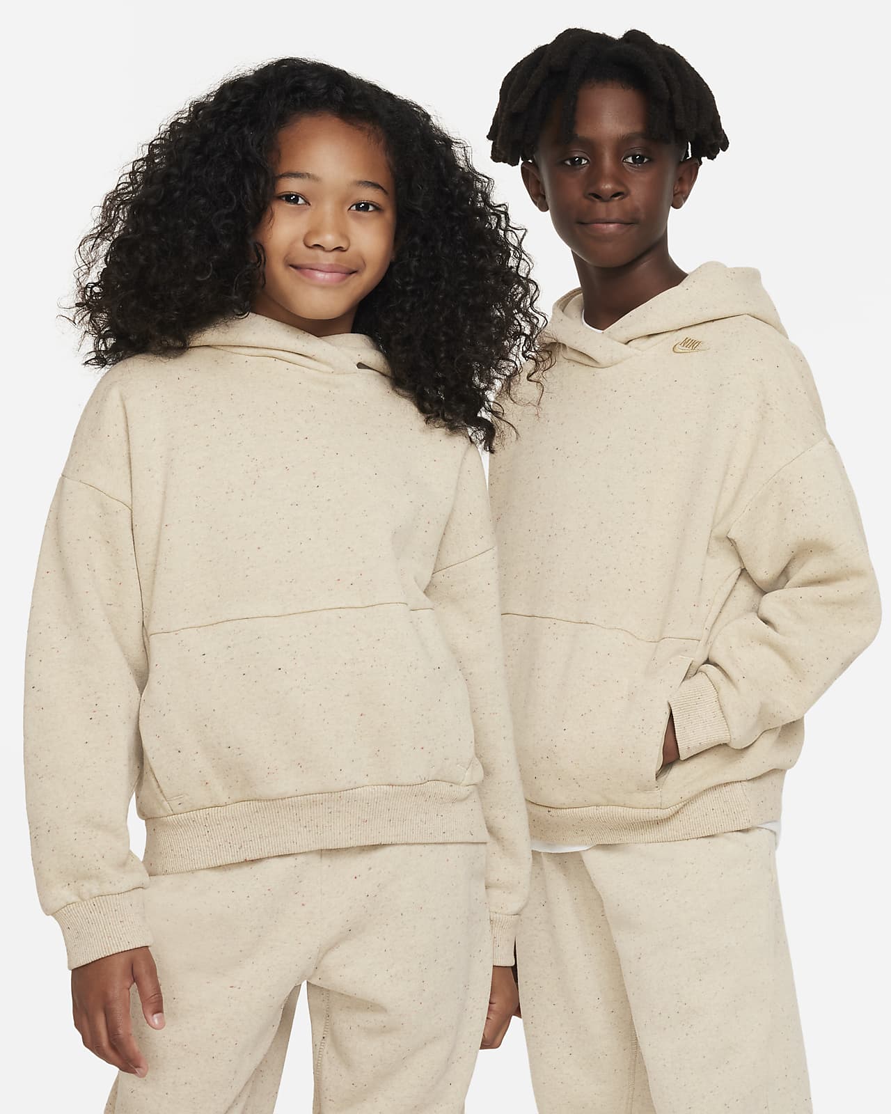 Nike Sportswear Icon Fleece Older Kids' Oversized Pullover Hoodie