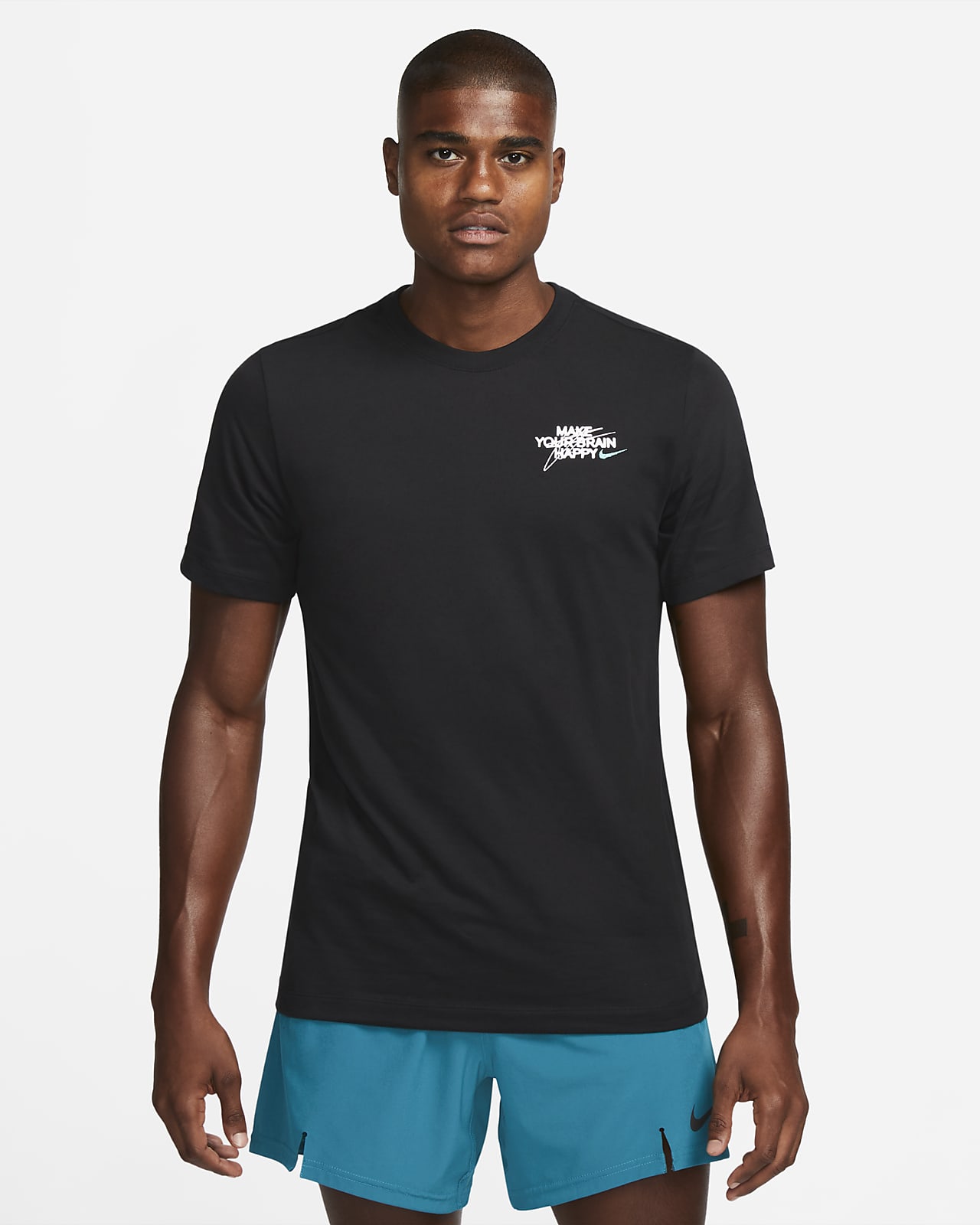Autonoom Intens schommel Nike Dri-FIT D.Y.E. Fitness T-shirt voor heren. Nike NL