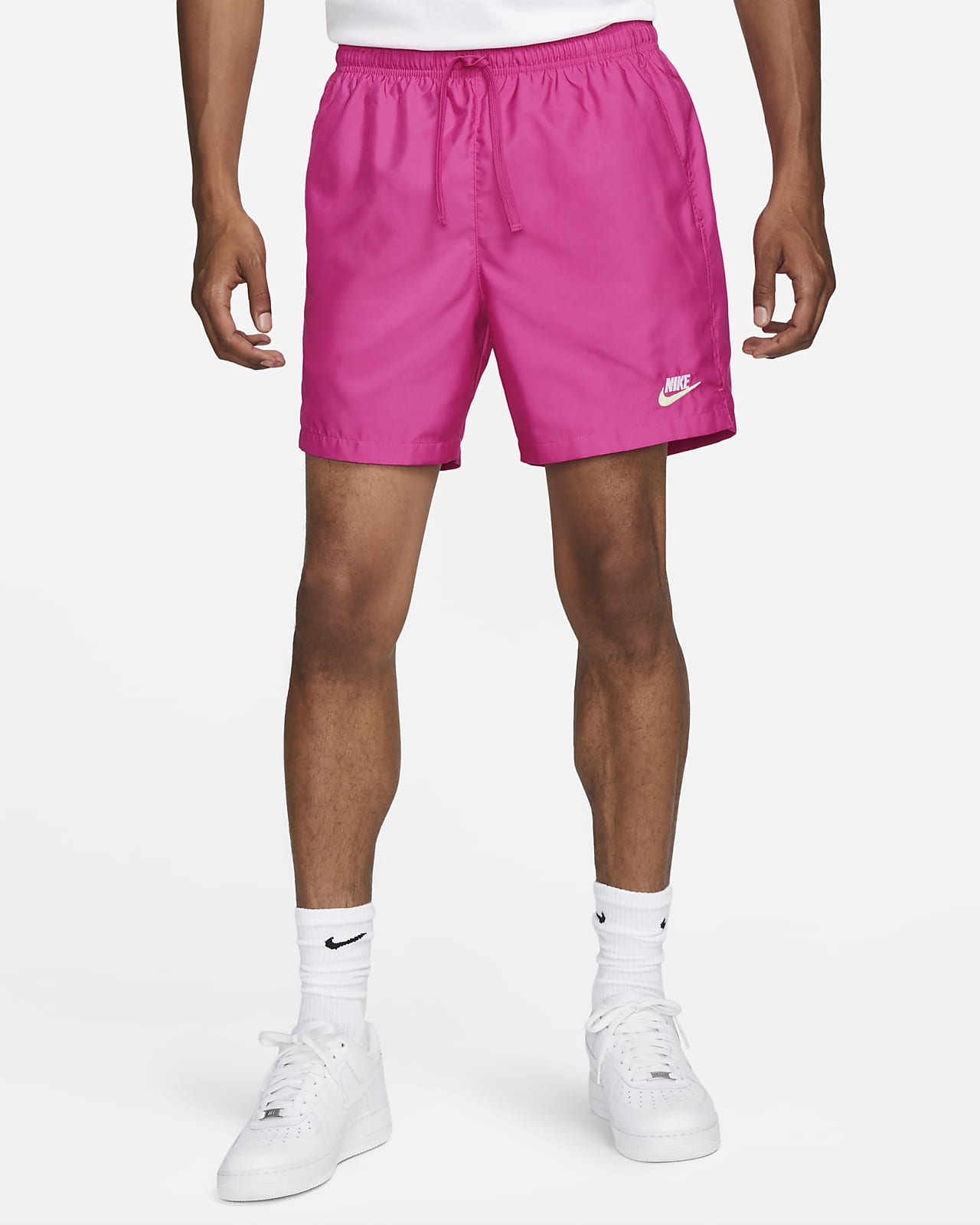 lanza 鍔 huella dactilar Nike Sportswear Flow Pantalón corto de tejido Woven - Hombre. Nike ES