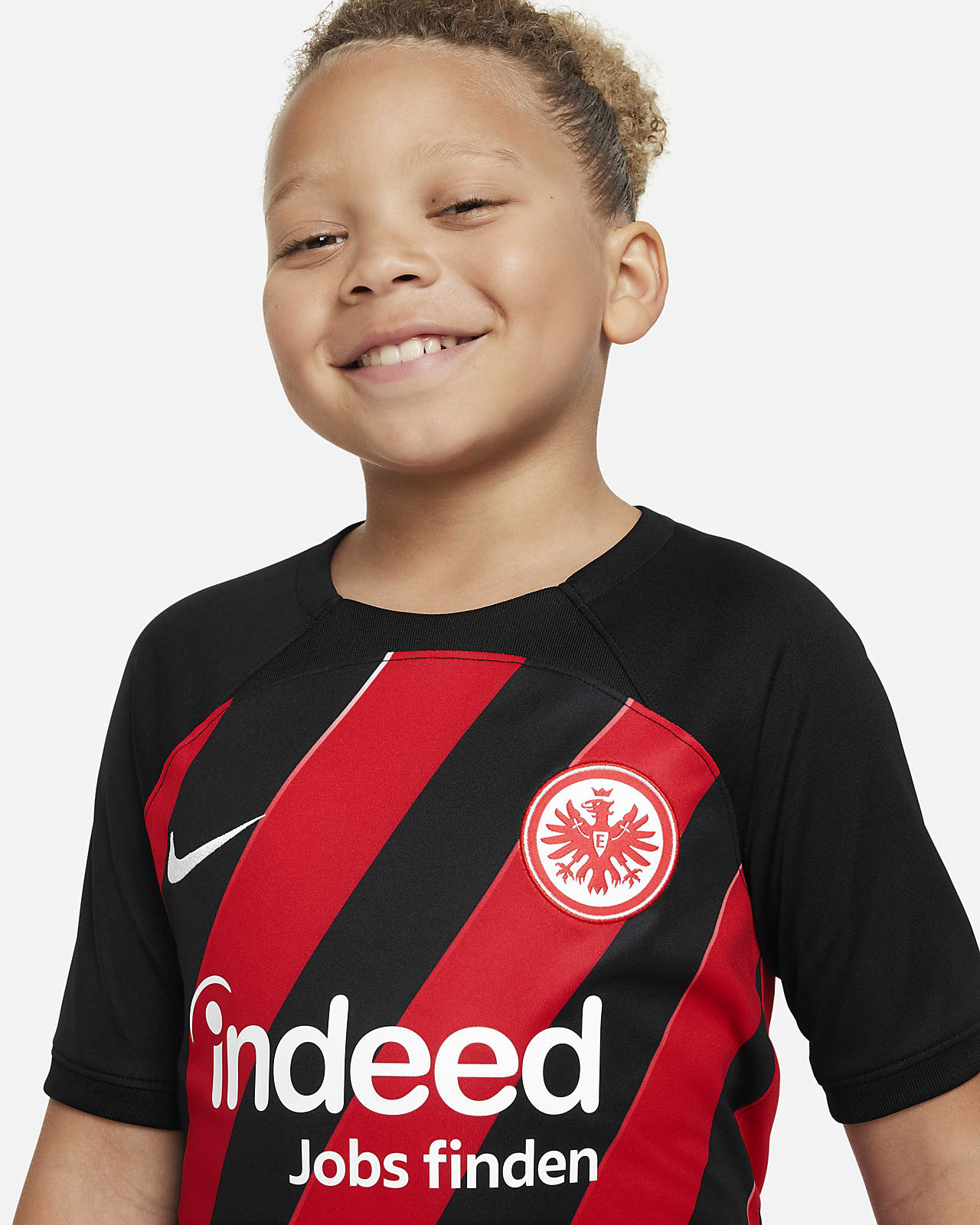 hoofdstad Vermoorden Omkleden Eintracht Frankfurt 2023/24 Stadium Home Nike Dri-FIT Fußballtrikot für  ältere Kinder. Nike DE