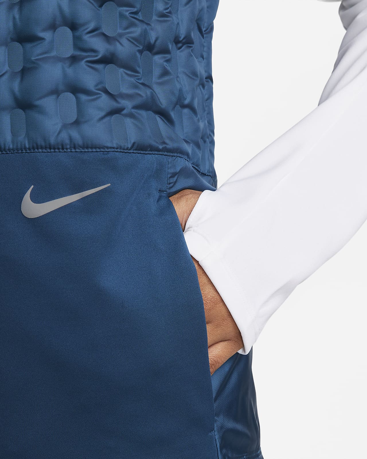 Colete de running com enchimento de penugem Nike ThermaFIT ADV para