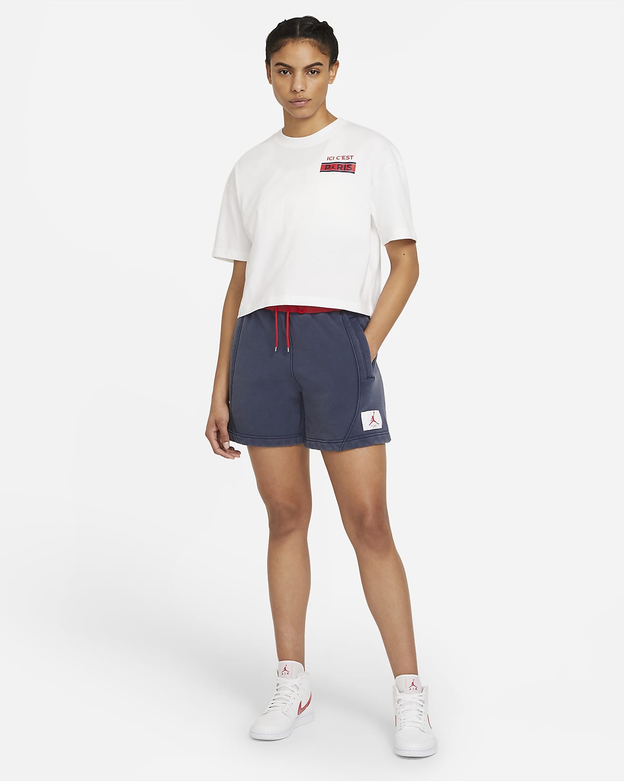 Paris Saint-Germain Women's Short-Sleeve T-Shirt. Nike AE