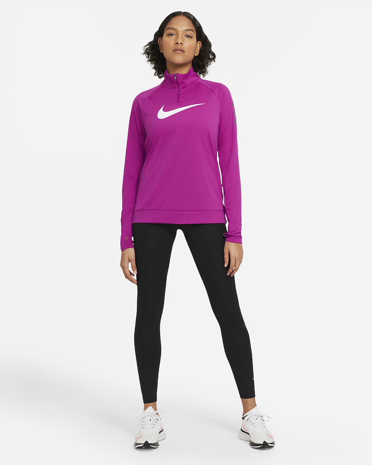 Nike Swoosh Run Women's 1/2-Zip Running 