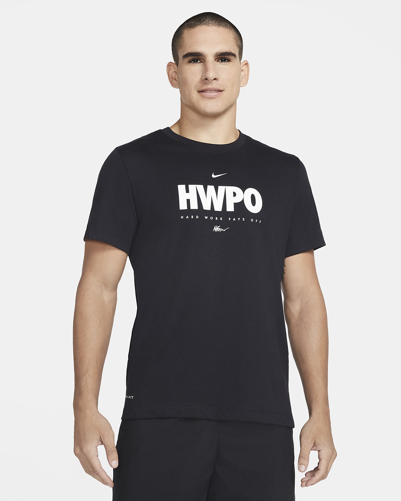 Nike Dri-FIT 'HWPO' Trainingsshirt voor heren. Nike BE