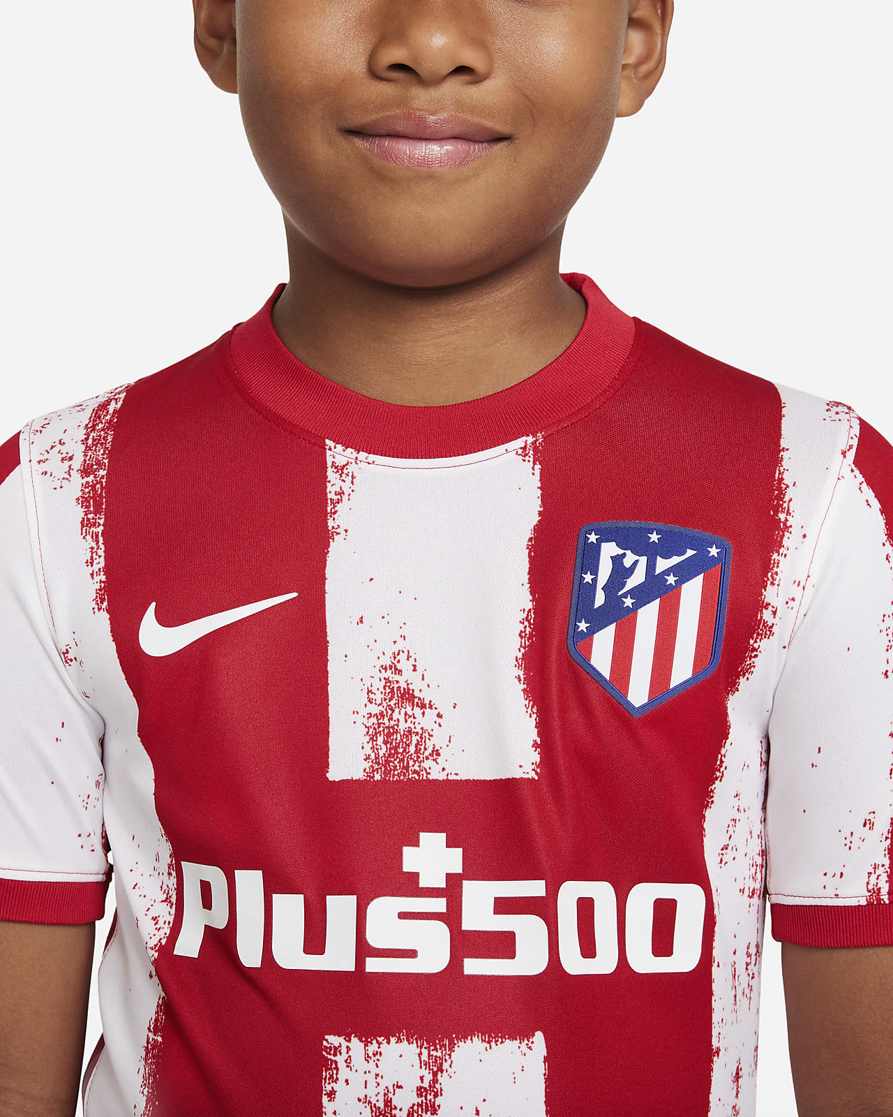 Camiseta de fútbol Nike Atlético Madrid naranja Niño