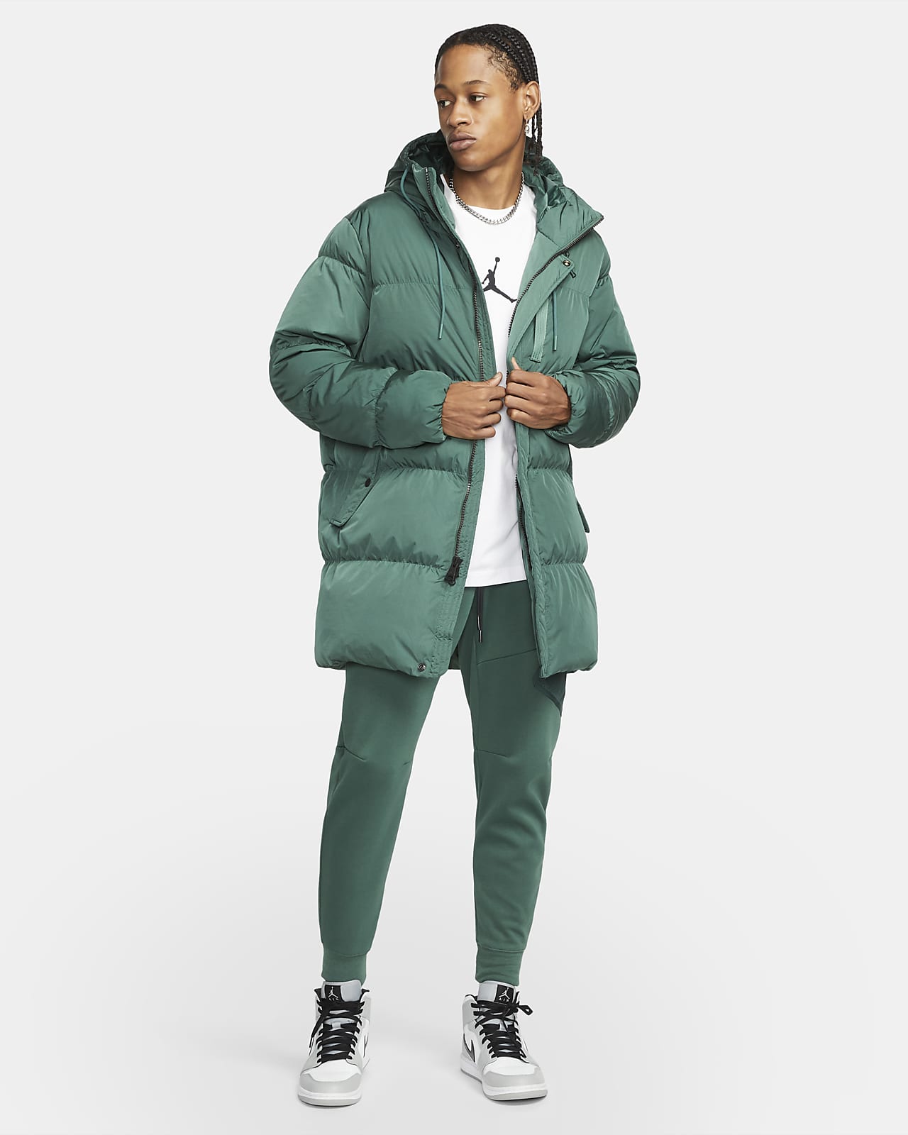 nike jordan parka