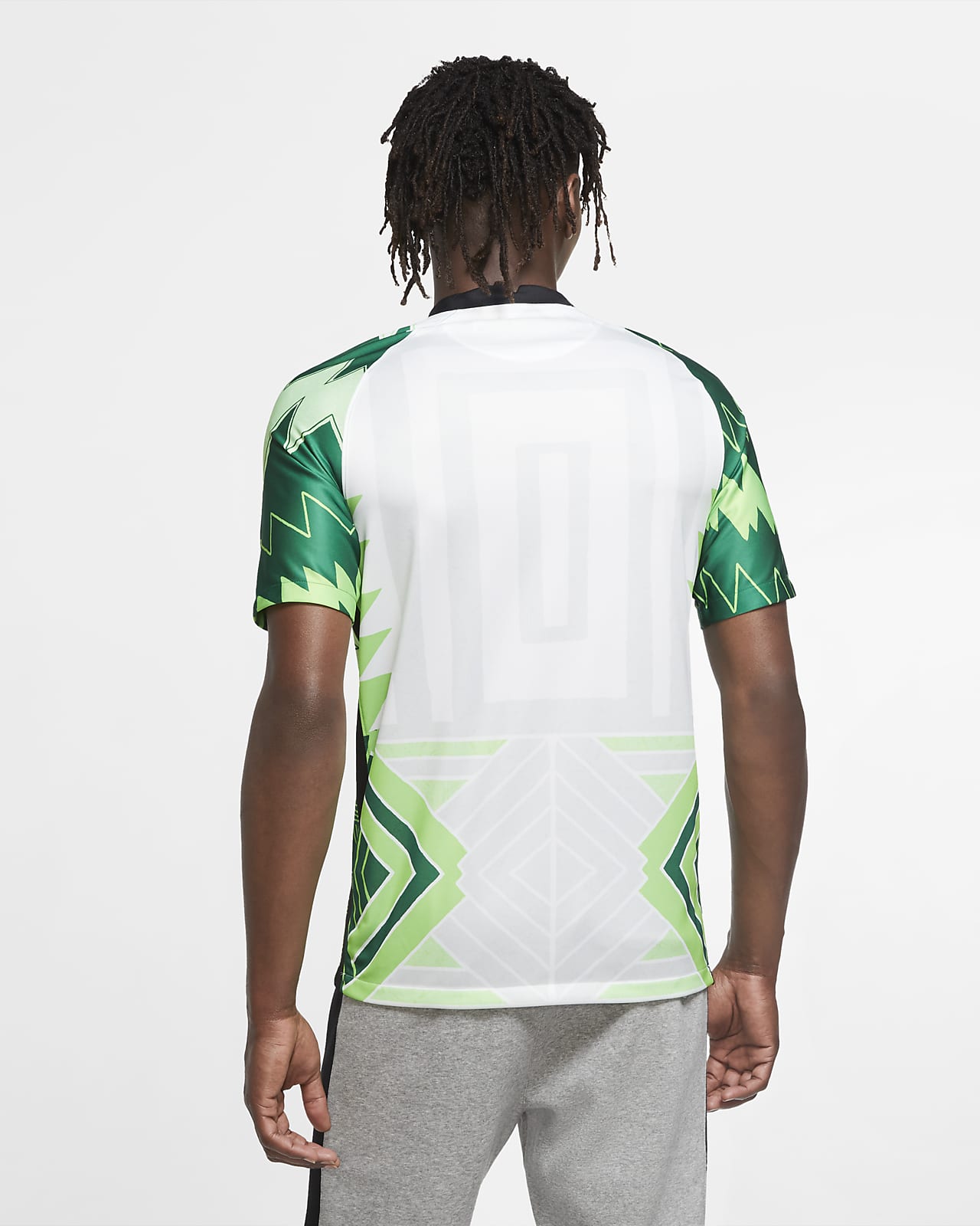 stadium green nike shirt