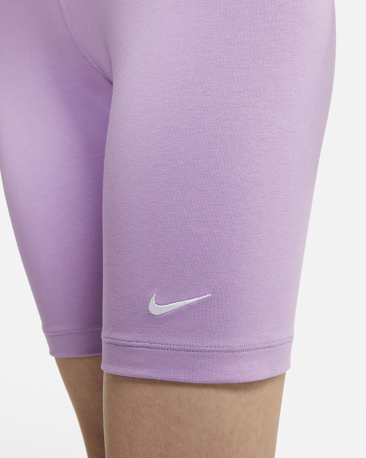 purple nike biker shorts