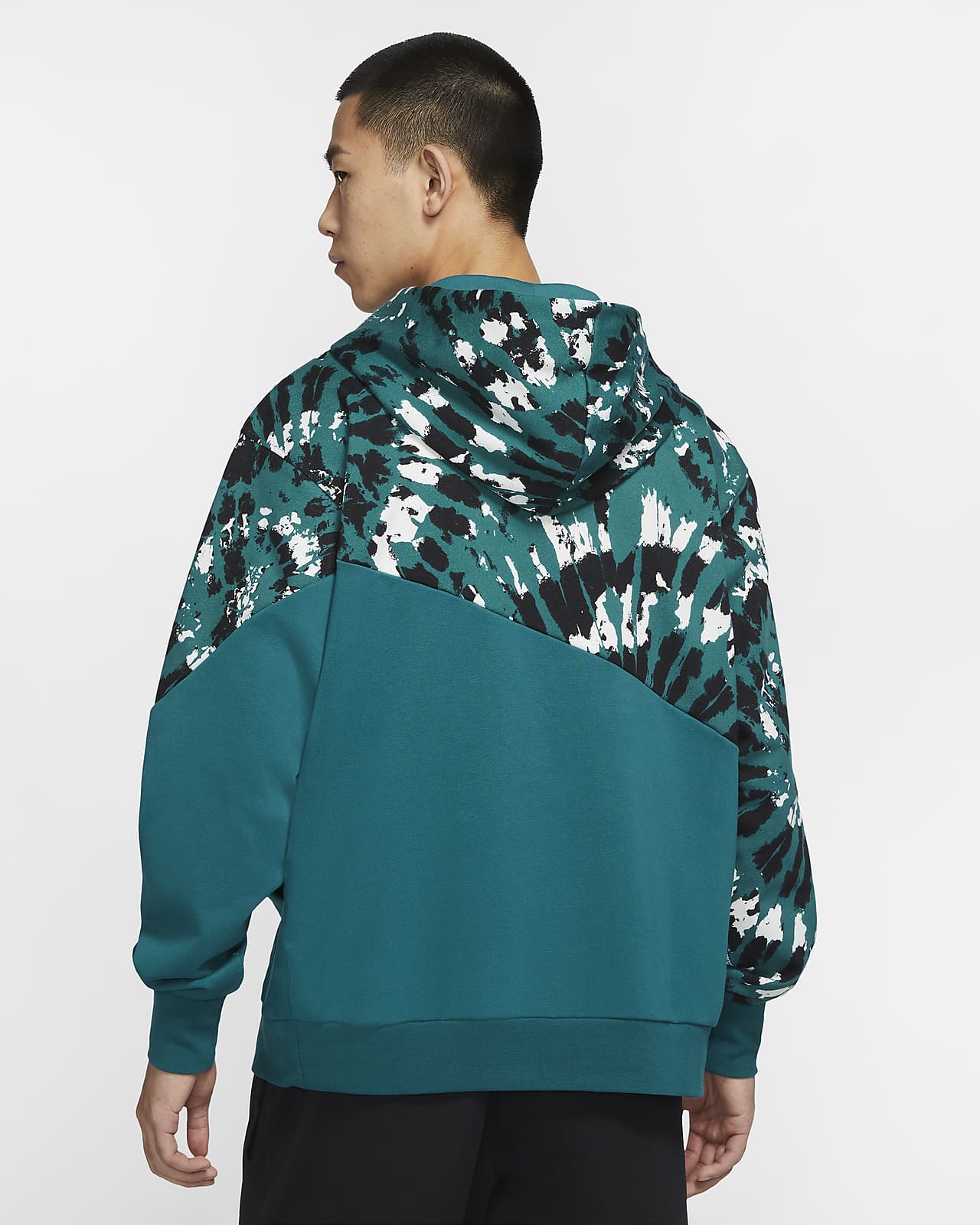 teal nike hoodie mens