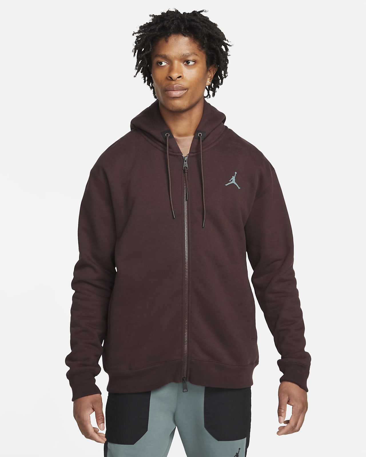 Sudadera hoodie Nike Air Jordan sportswear en negro