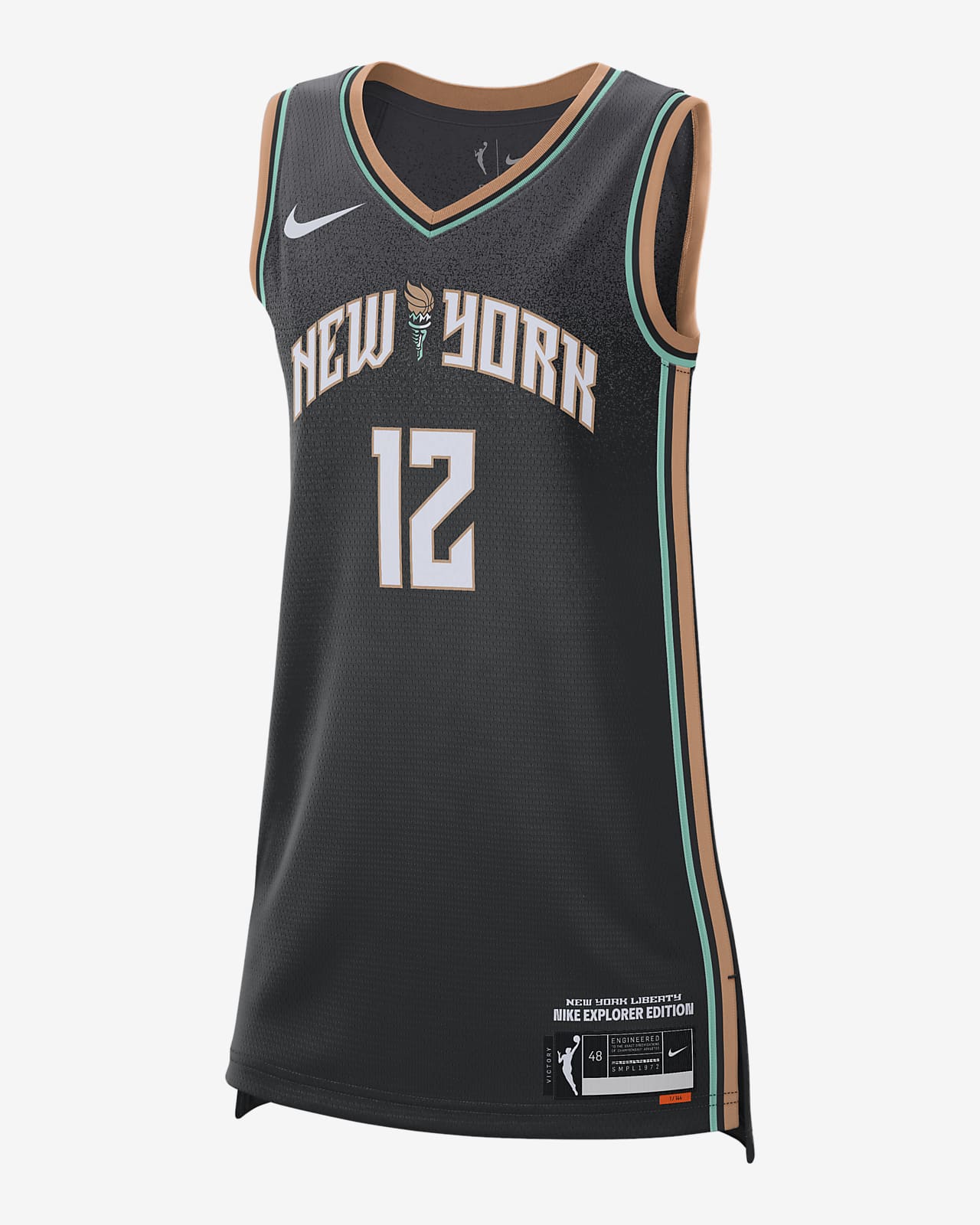 Jersey Nike Dri-FIT de la WNBA Victory New York Liberty Explorer Edition