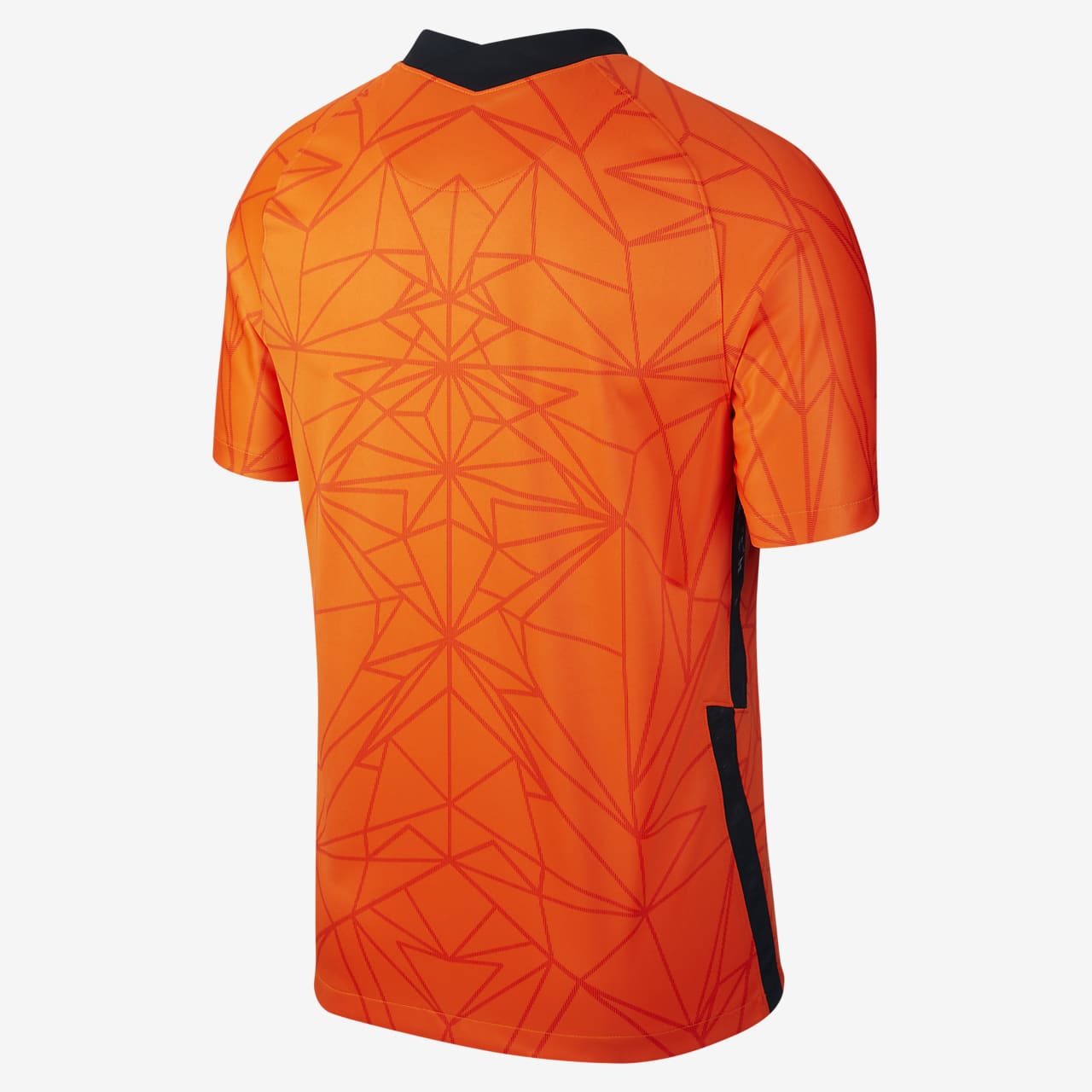 orange nike soccer jersey
