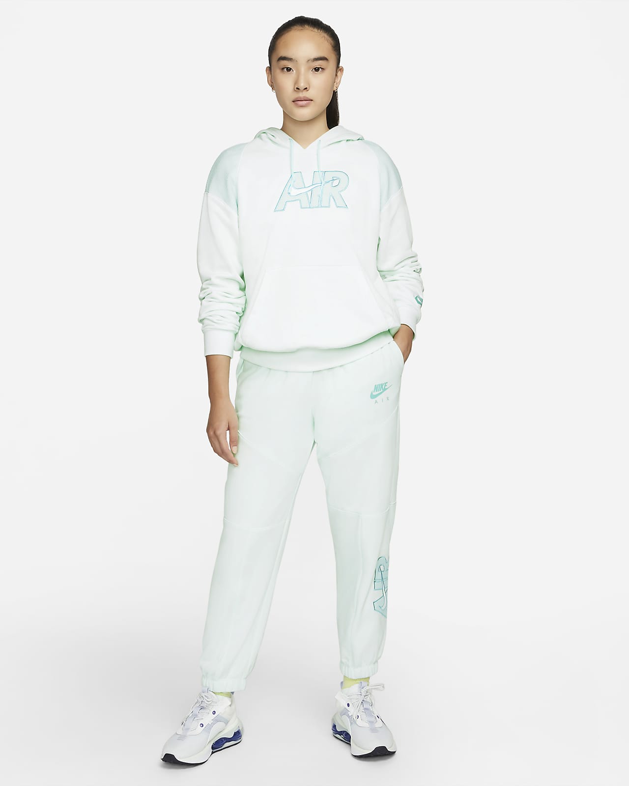 nike sportswear air fleece pants