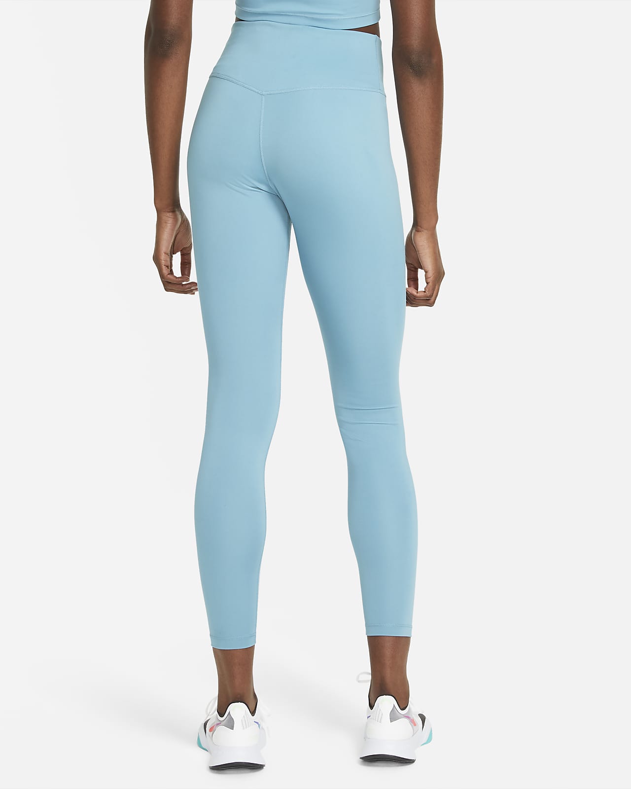 nike one leggings blue