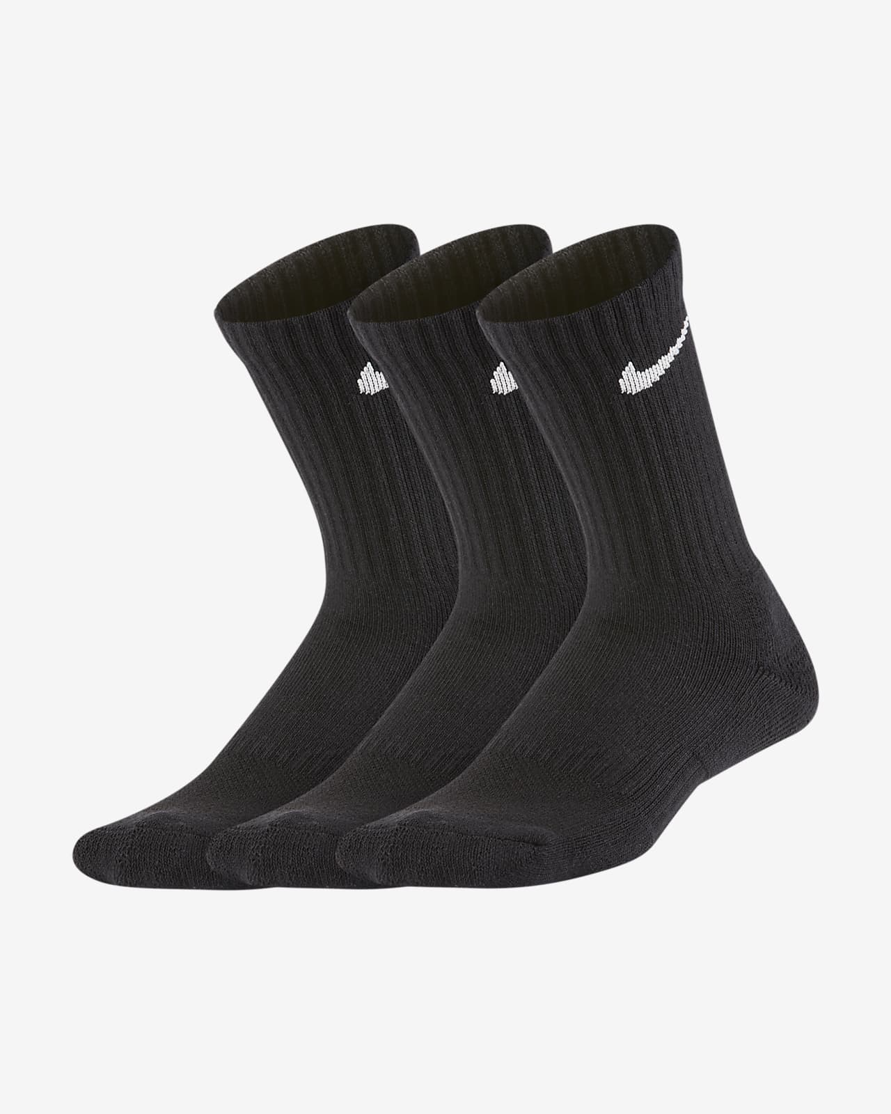 black dri fit socks