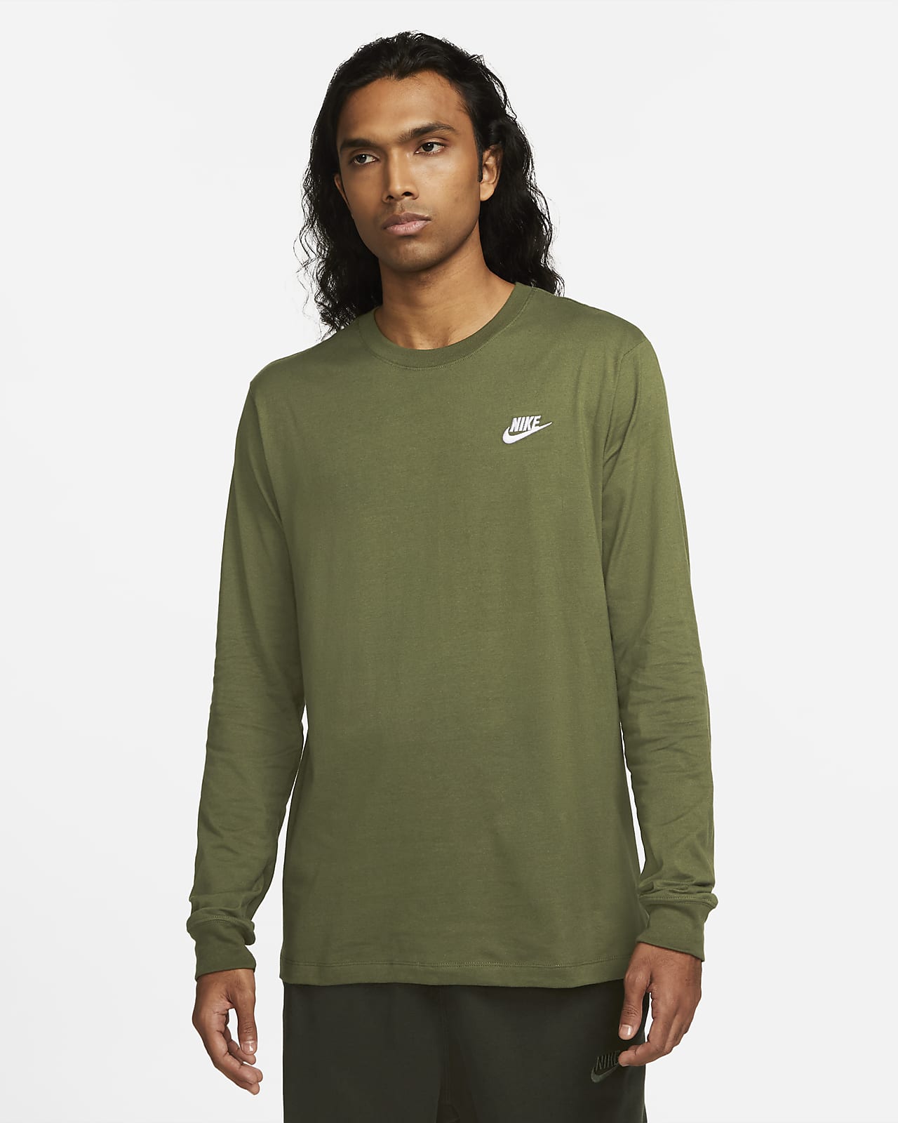 Nike Sportswear T-shirt met lange mouwen voor heren. Nike NL