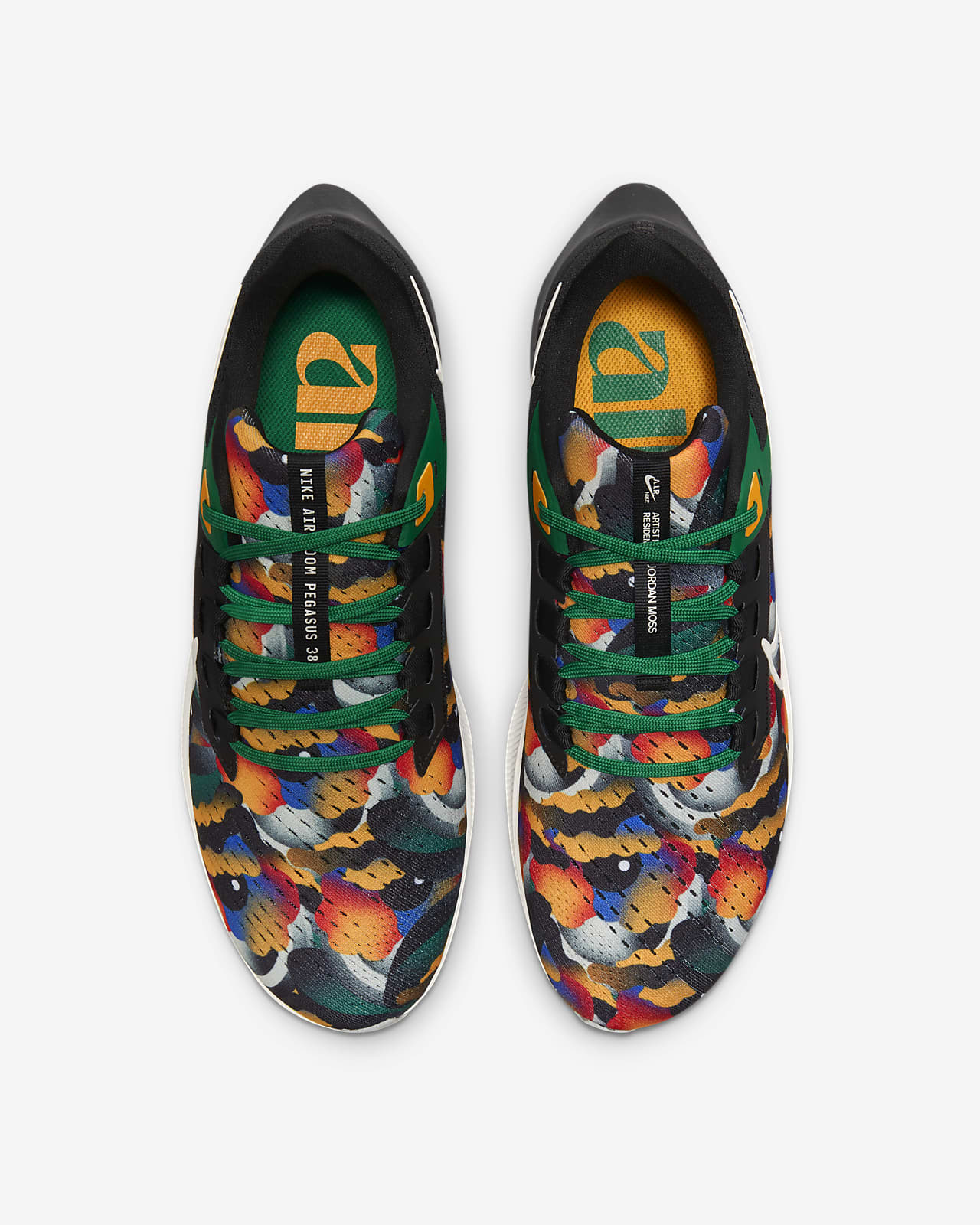 Chaussure de running sur route Nike Air Zoom Pegasus 38 A.I.R. Jordan Moss  pour Homme. Nike FR