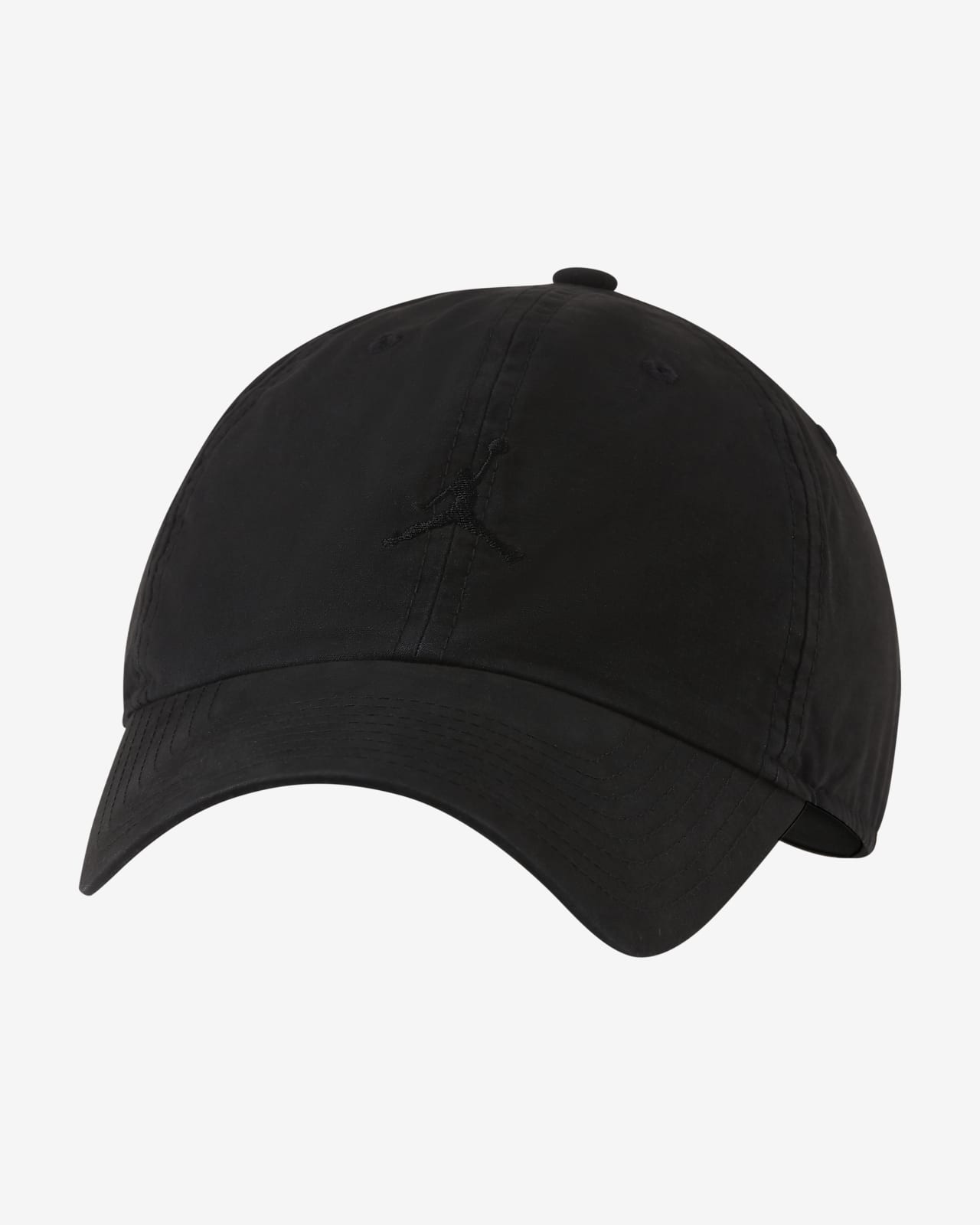 black on black jordan hat