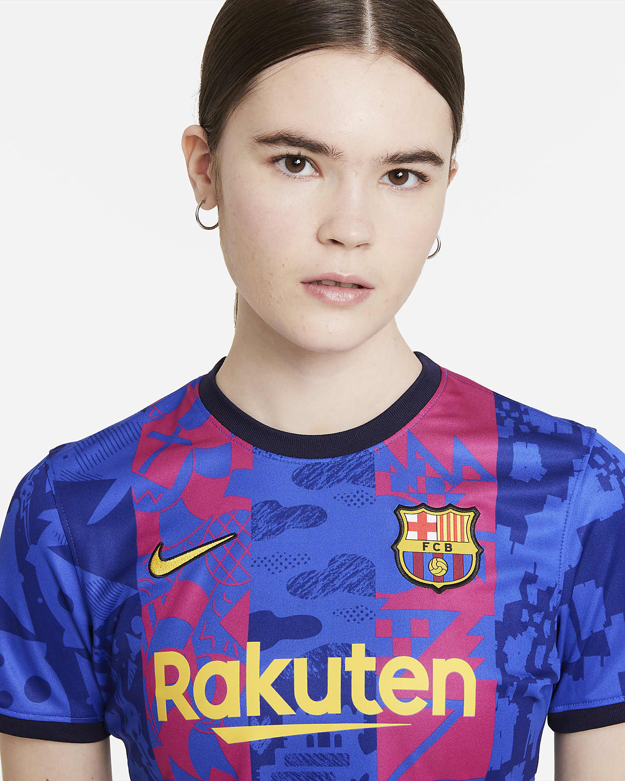 F.C. Barcelona 2021/22 Stadium Third Women's Nike Dri-FIT Football ...