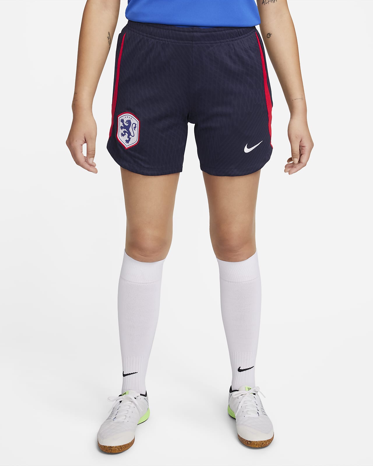 Países Bajos Strike Pantalón corto de fútbol de tejido Nike - Mujer. Nike ES