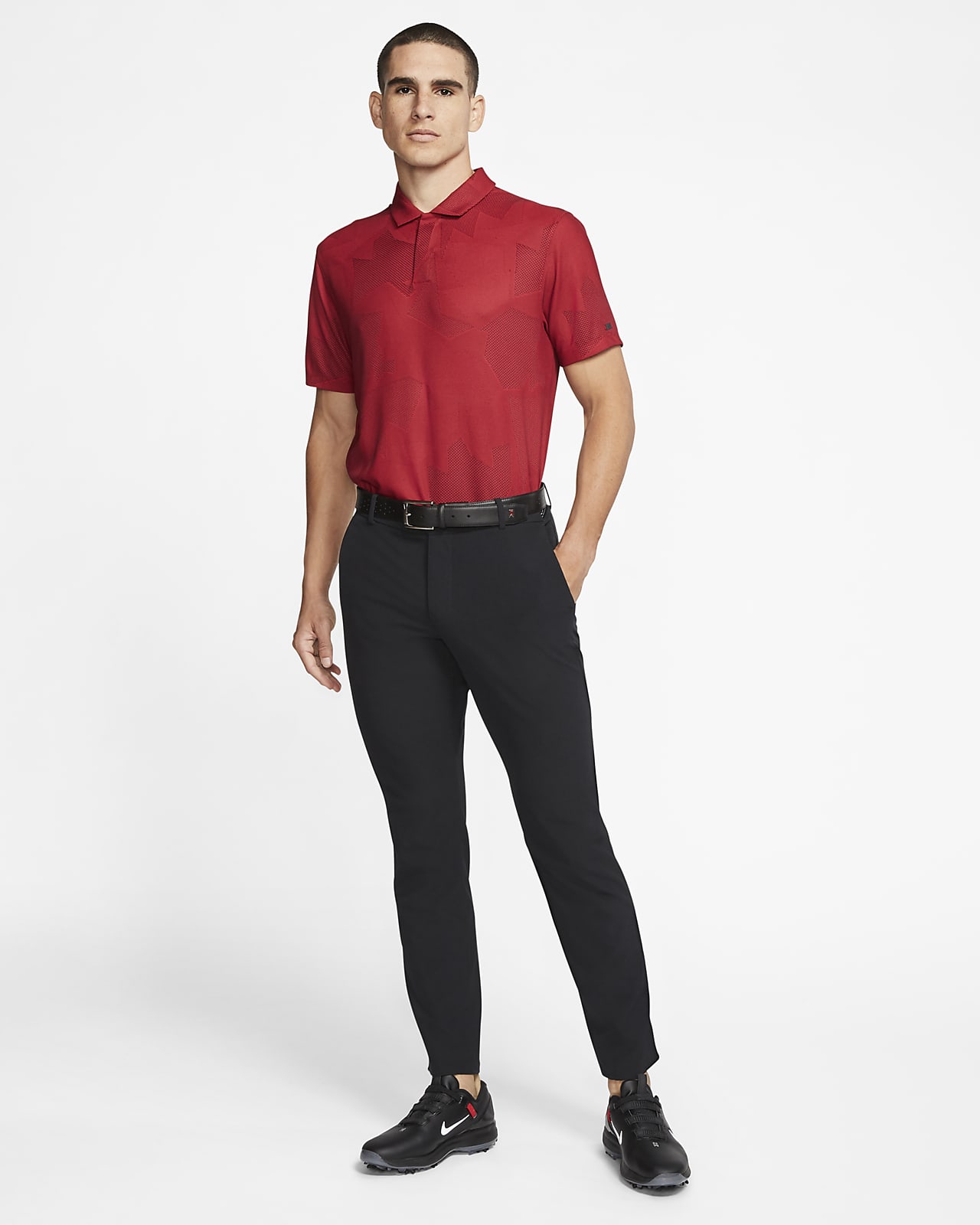 Nike golf polo tiger on sale woods