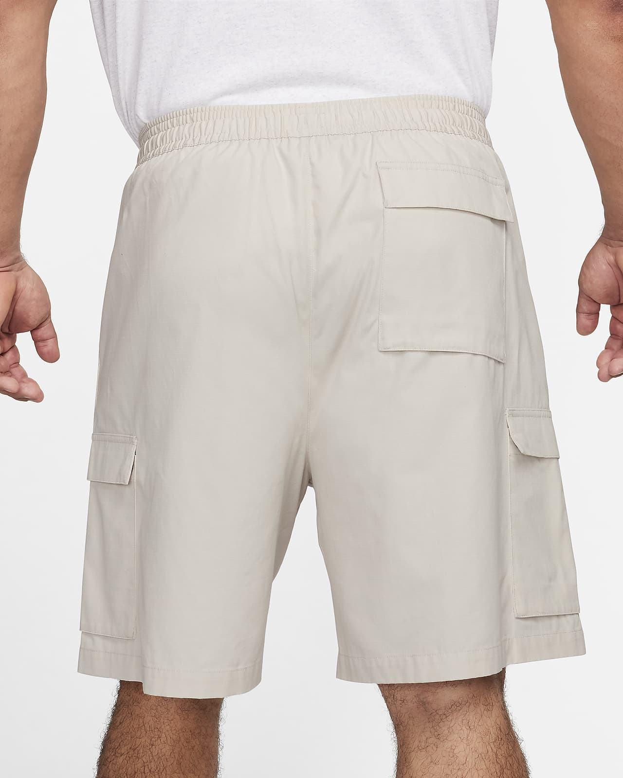 OFF-WHITE x Nike 002 Woven Shorts Beige