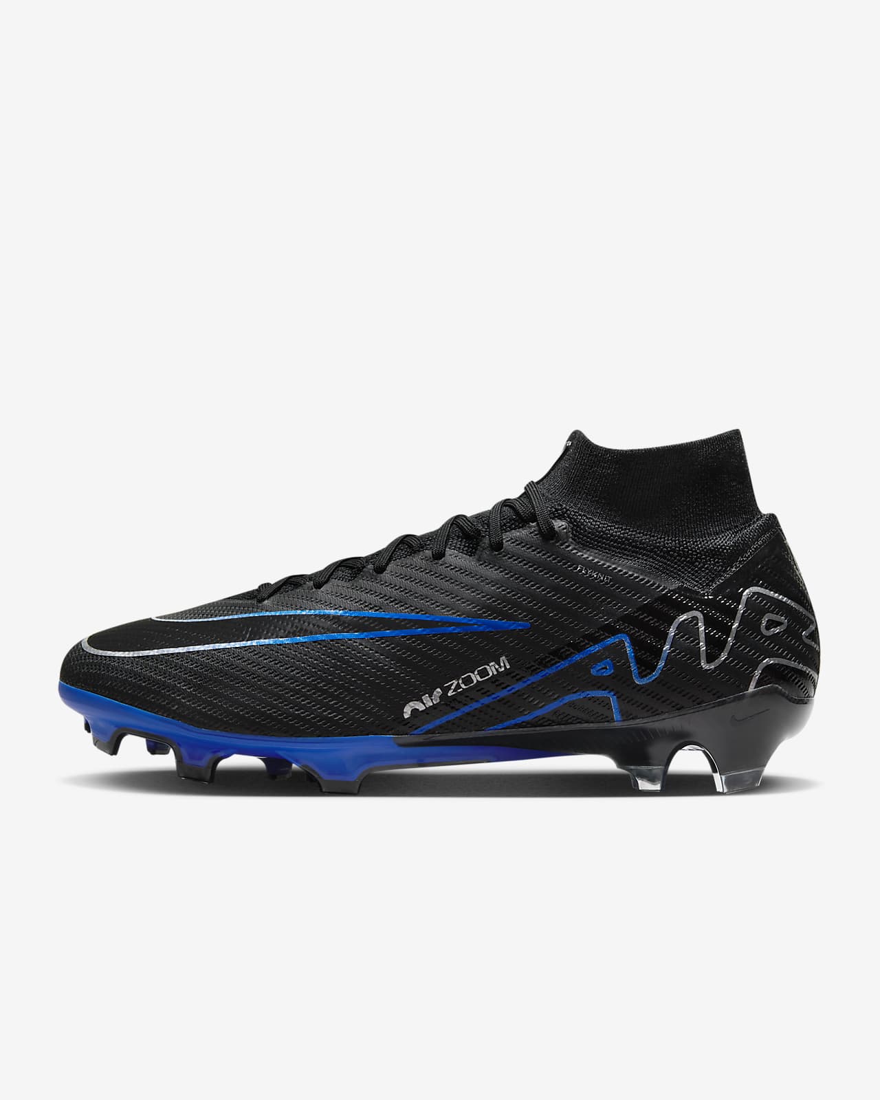 Tachones nike mercurial azules sales