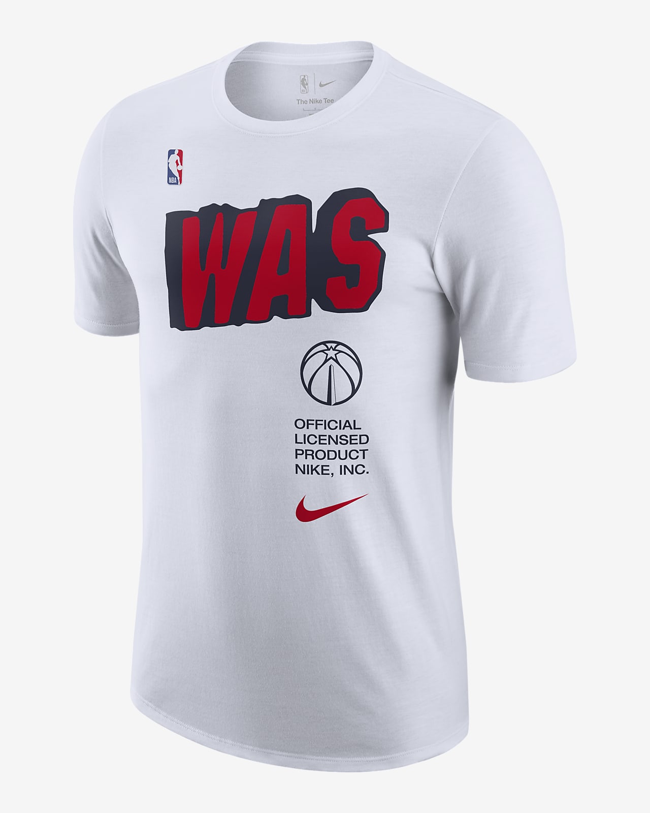 Los Alpes Vislumbrar Objetivo Washington Wizards Men's Nike NBA T-Shirt. Nike.com