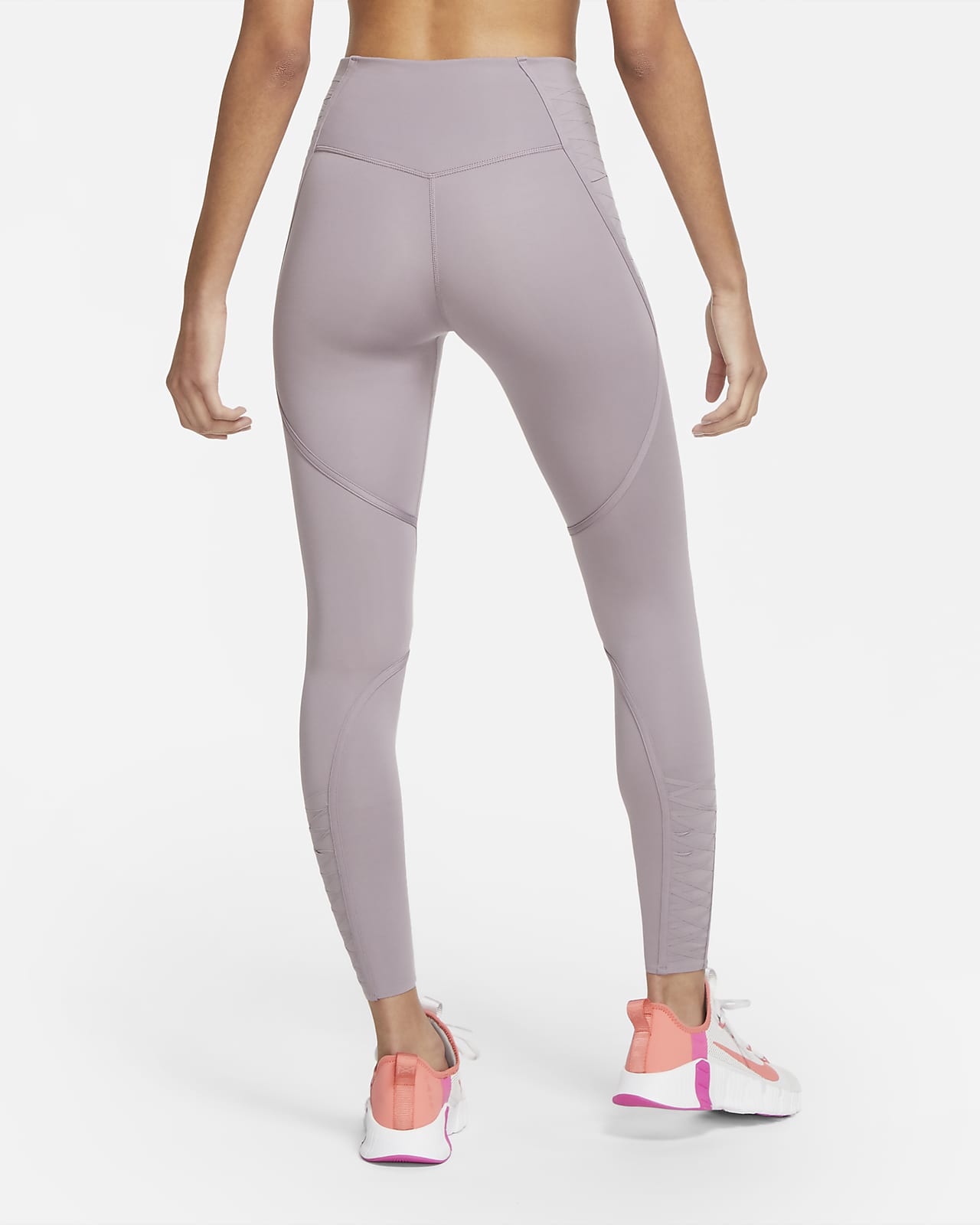 Leggings a 7/8 con lacci Nike Yoga Luxe 