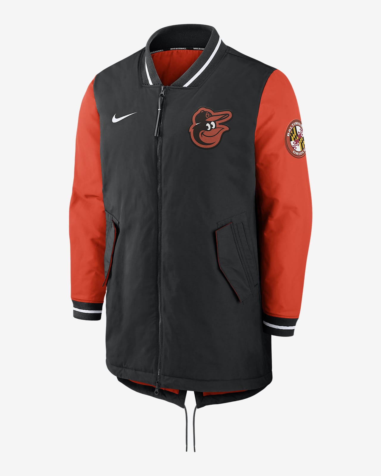 Nike Dugout (MLB Baltimore Orioles) Men's Full-Zip Jacket