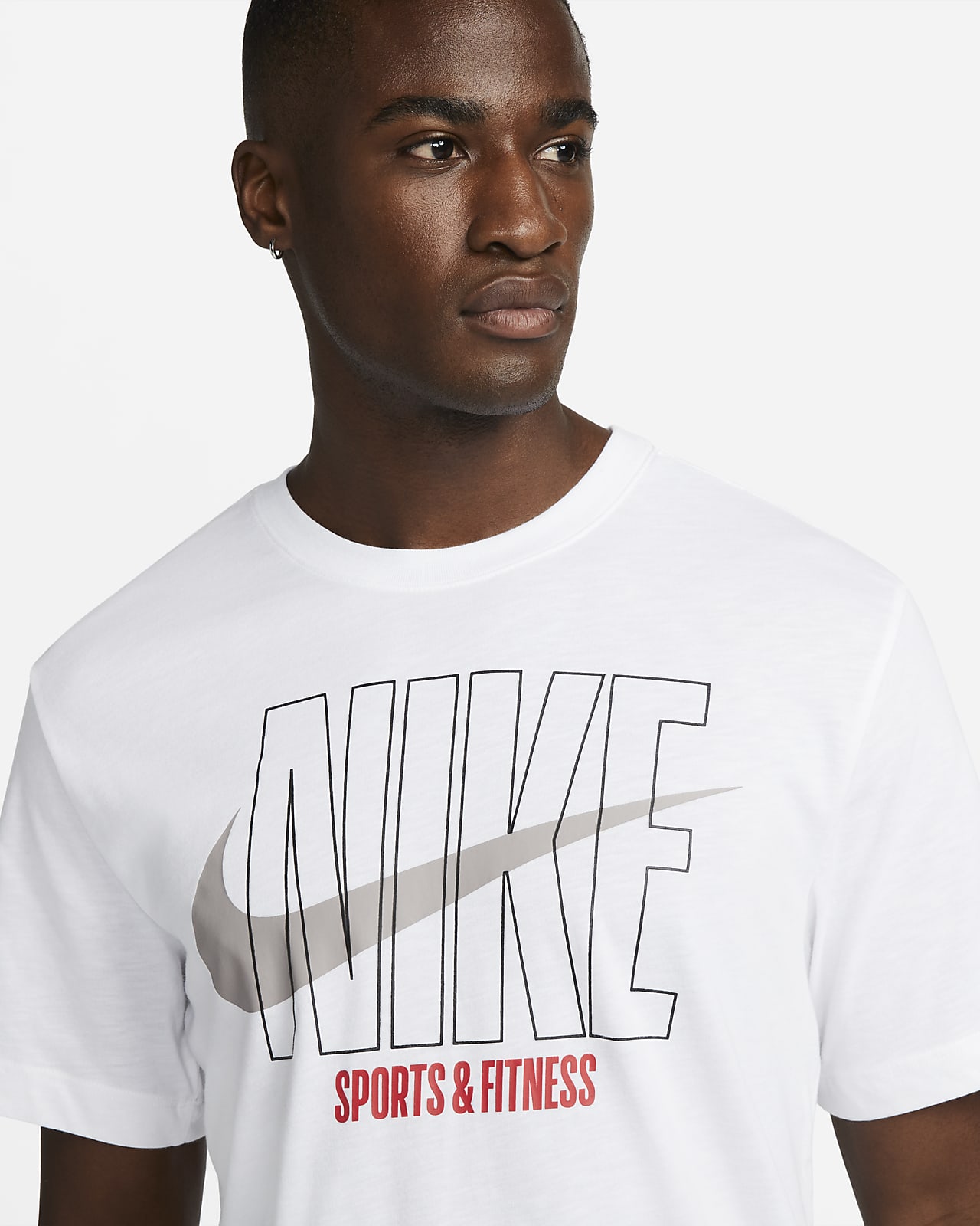 Nike Dri-FIT Fitness T-Shirt. LU