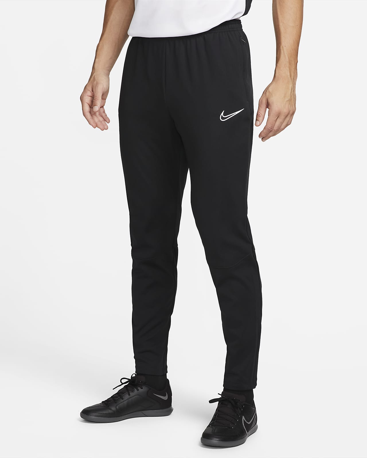 Calças de futebol de malha Nike Therma Fit Academy Winter Warrior para