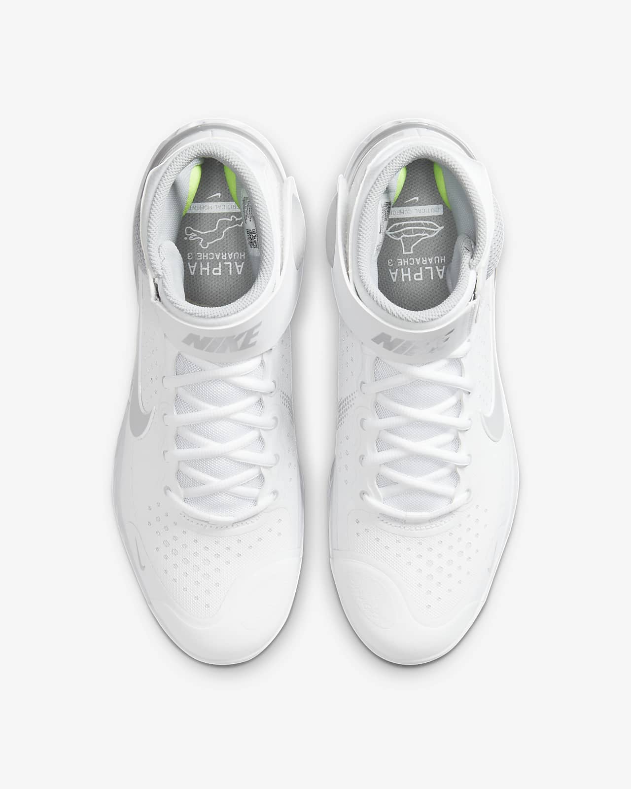 nike men's alpha huarache elite 3 mid metal baseball cleats