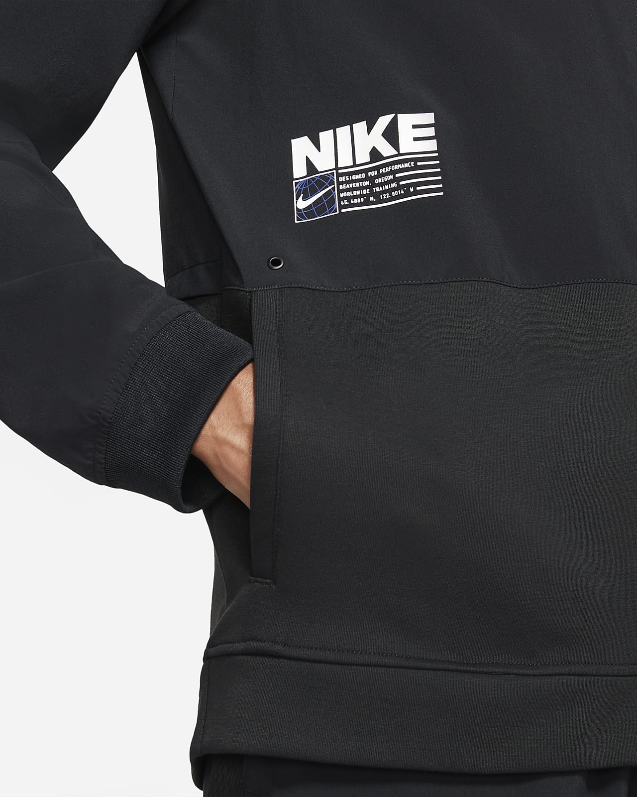 nike performance training jacket