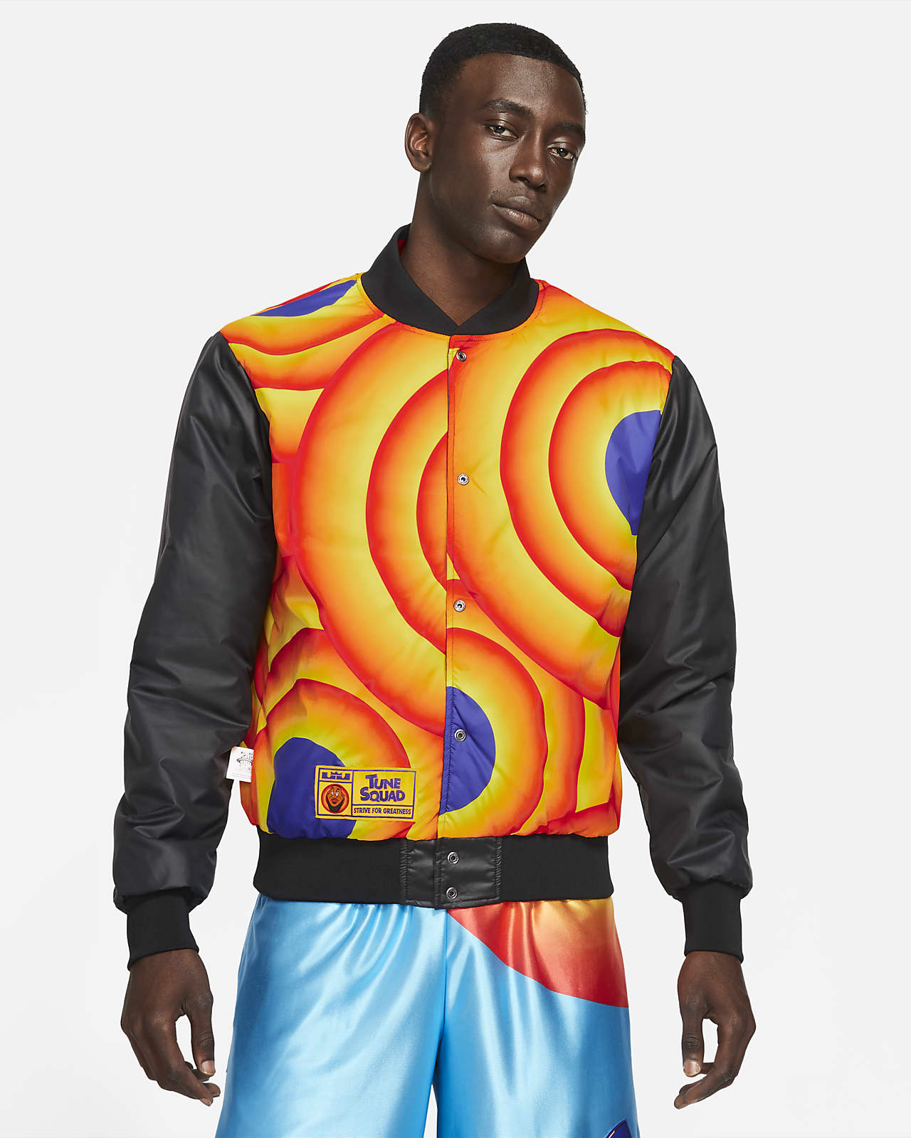 Chamarra universitaria Nike para hombre LeBron x Space Jam: A New Legacy  \