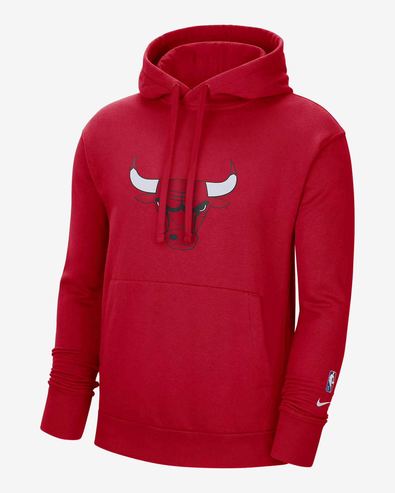 Sudadera con capucha Chicago Bulls Logo 100% Fleece para hombre