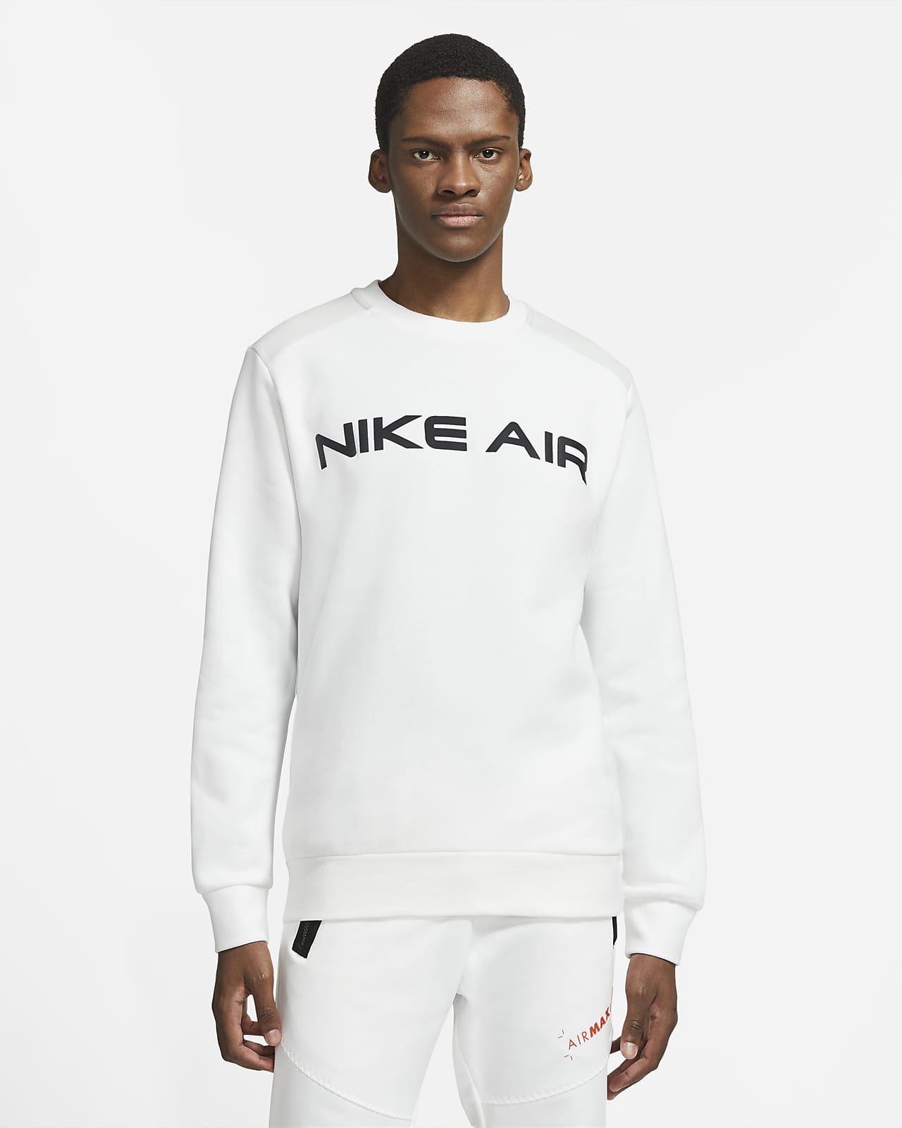nike fleece crew