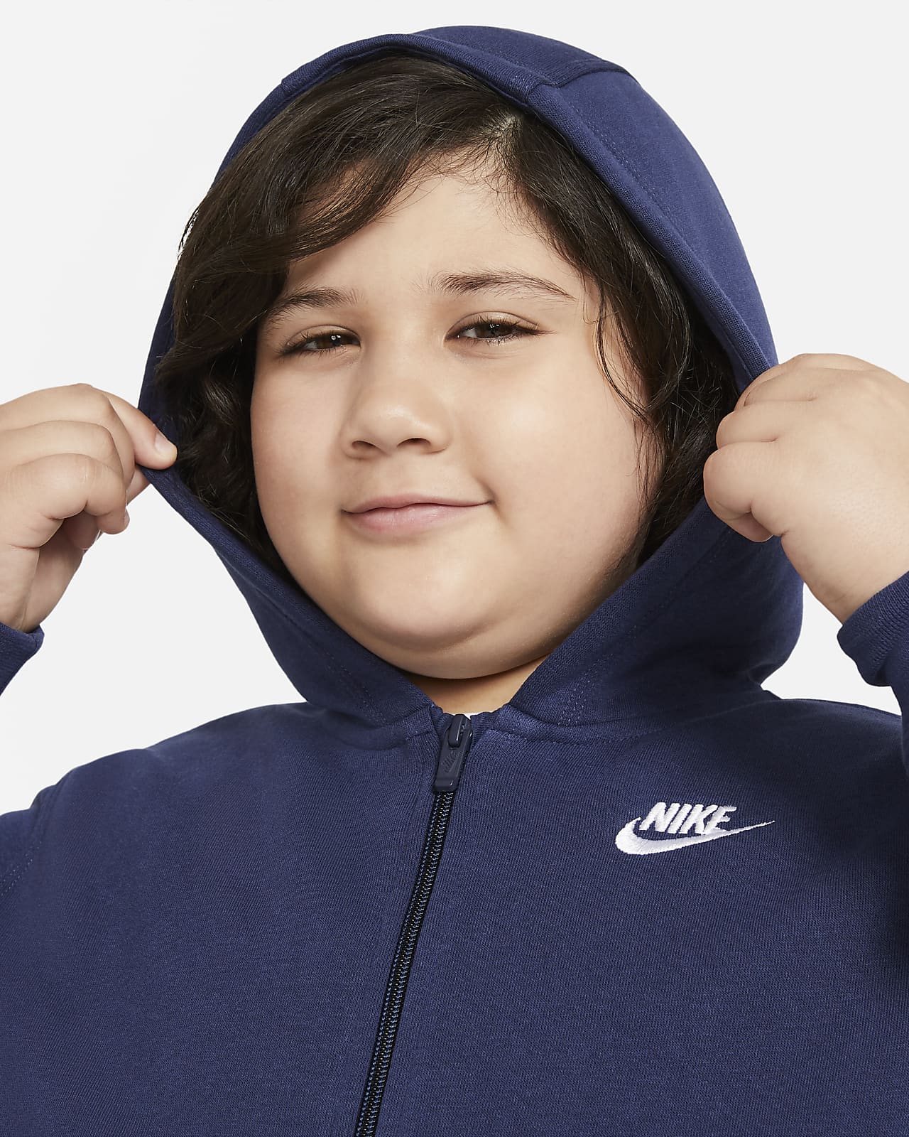 nike club zip