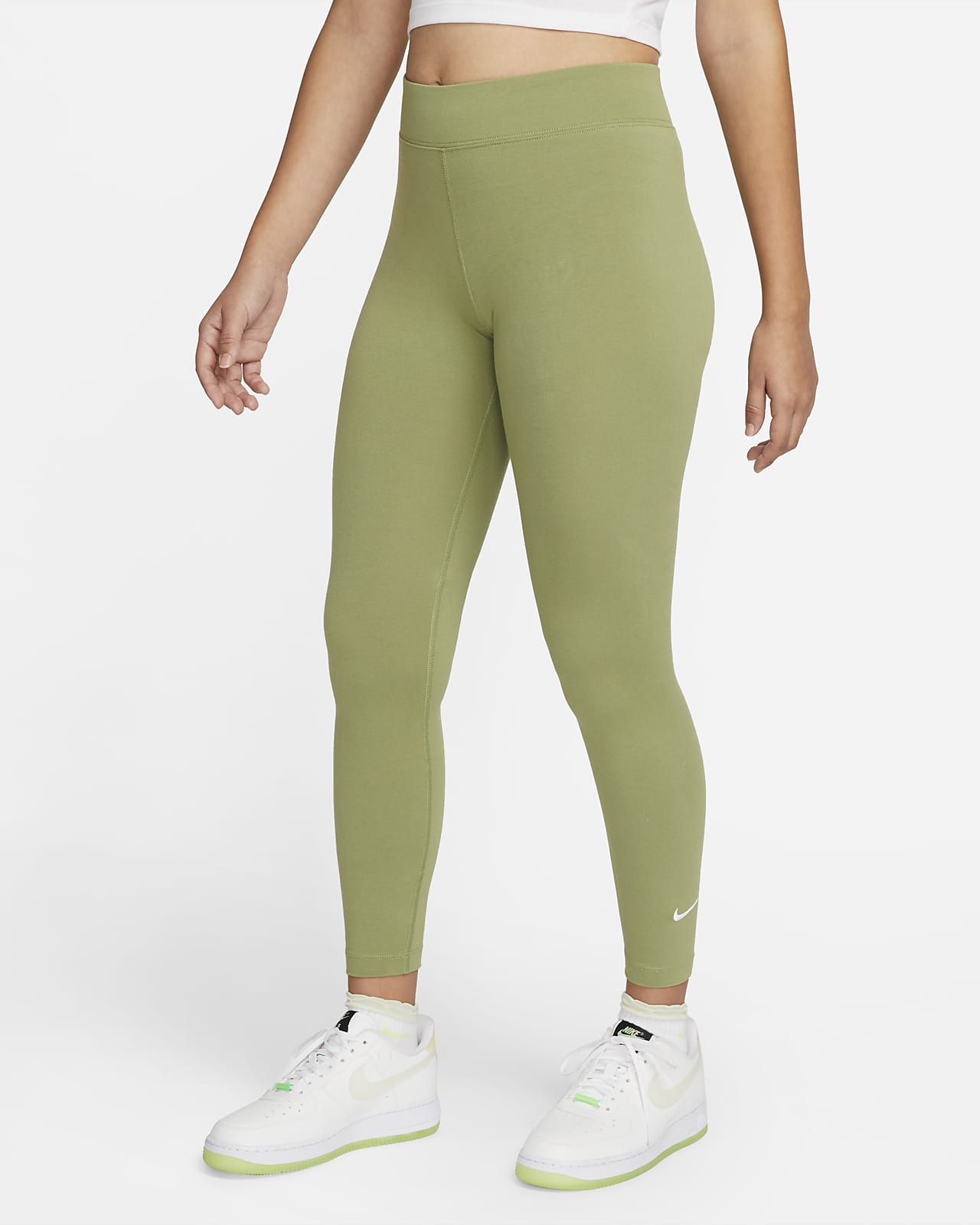 Nike Sportswear Essential 7/8-Leggings mit mittelhohem Bund für Damen